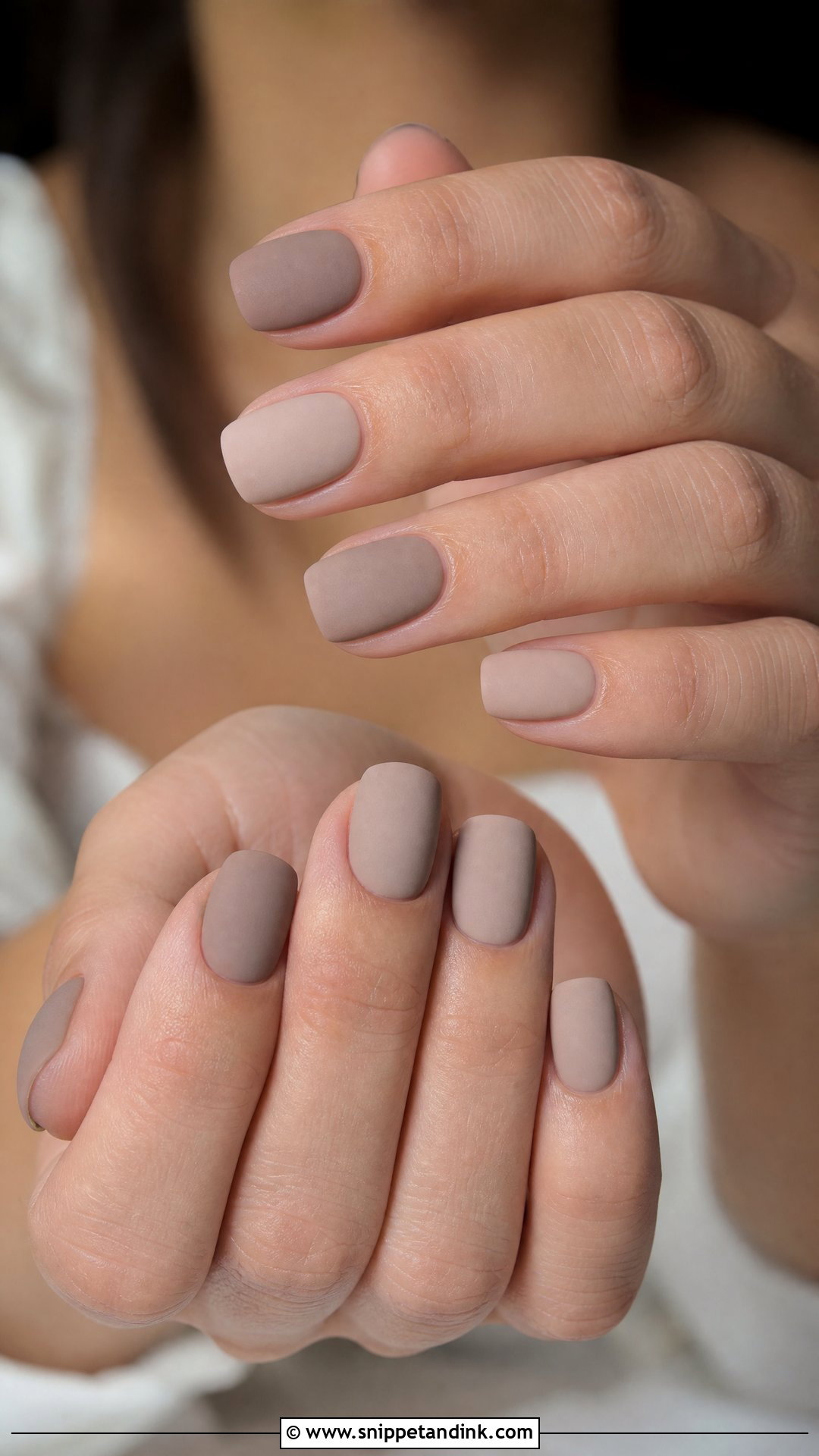 Matte Nude Bridesmaid Nails - Snippet and Ink - 25 Simple Bridesmaid Wedding Nails