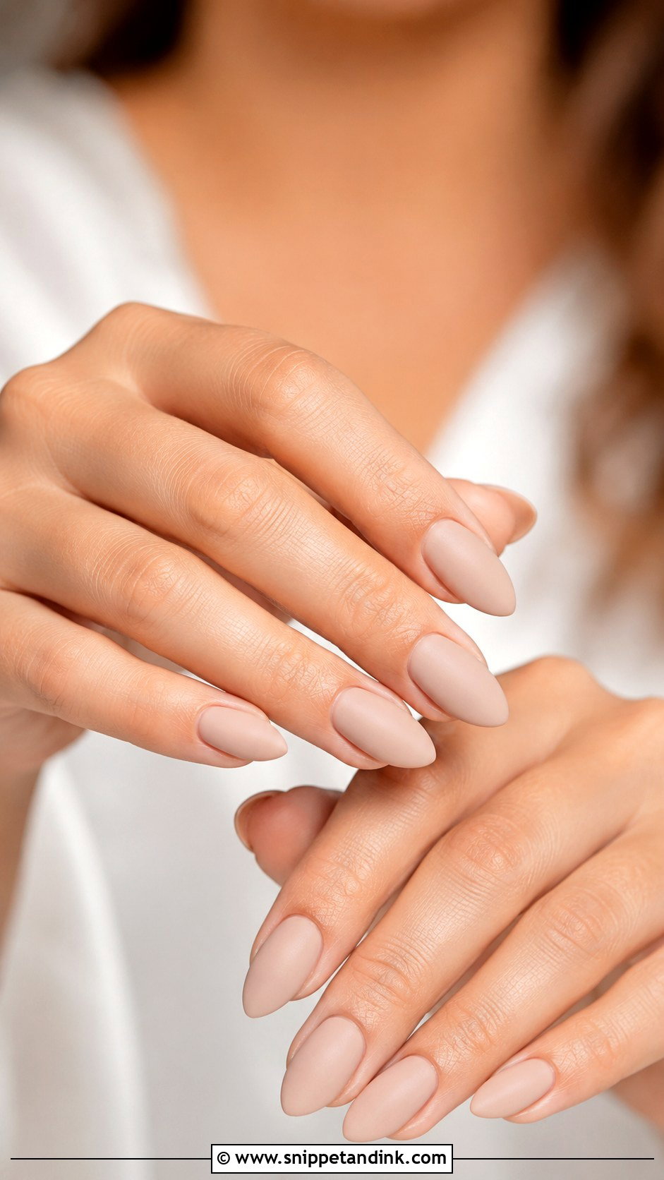 Matte Nude Marriage Nails - Snippet and Ink - 30 Marriage Nails
