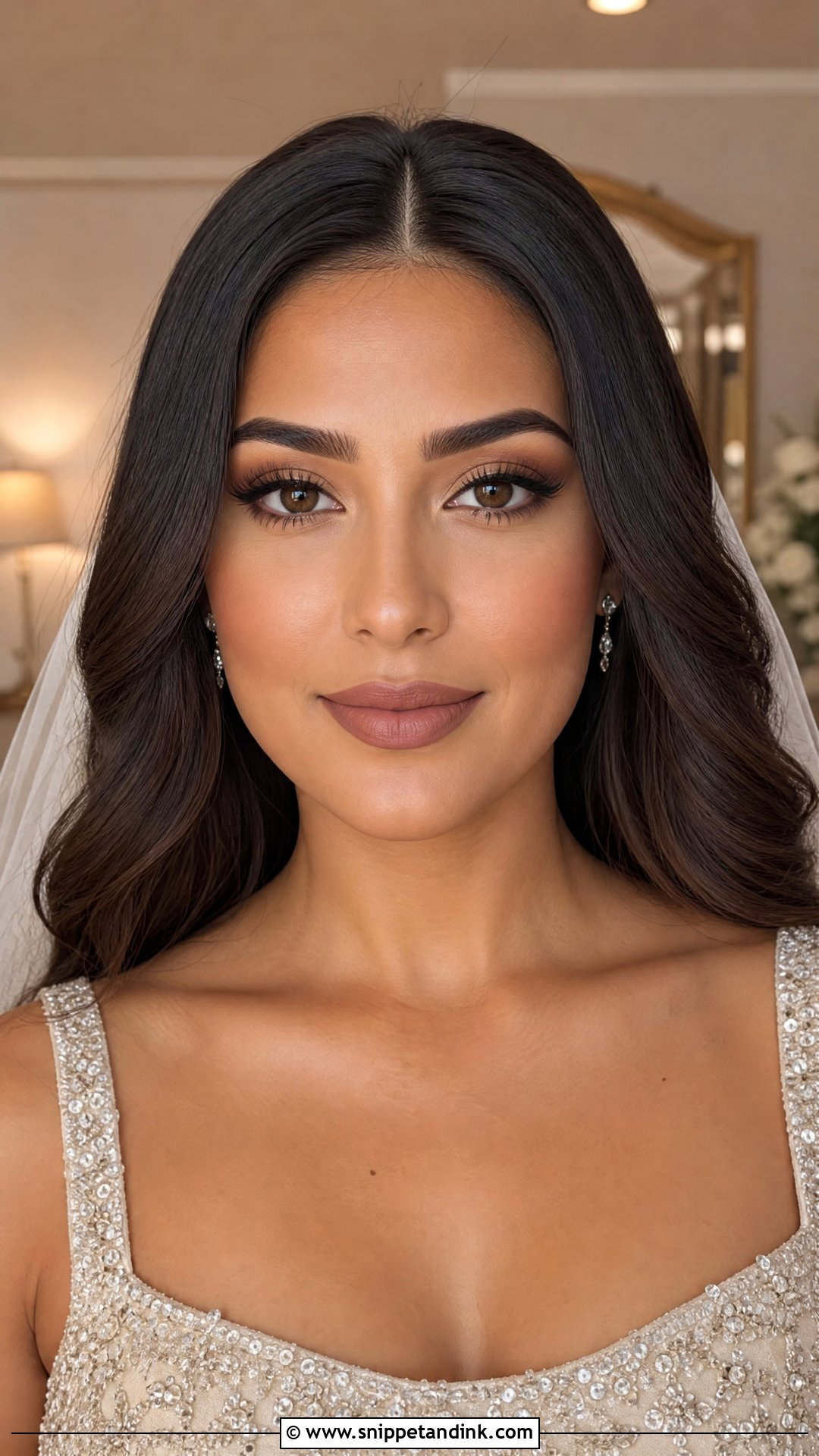 Matte Nude Wedding Makeup - Snippet and Ink - 20 Matte Wedding Makeup Ideas