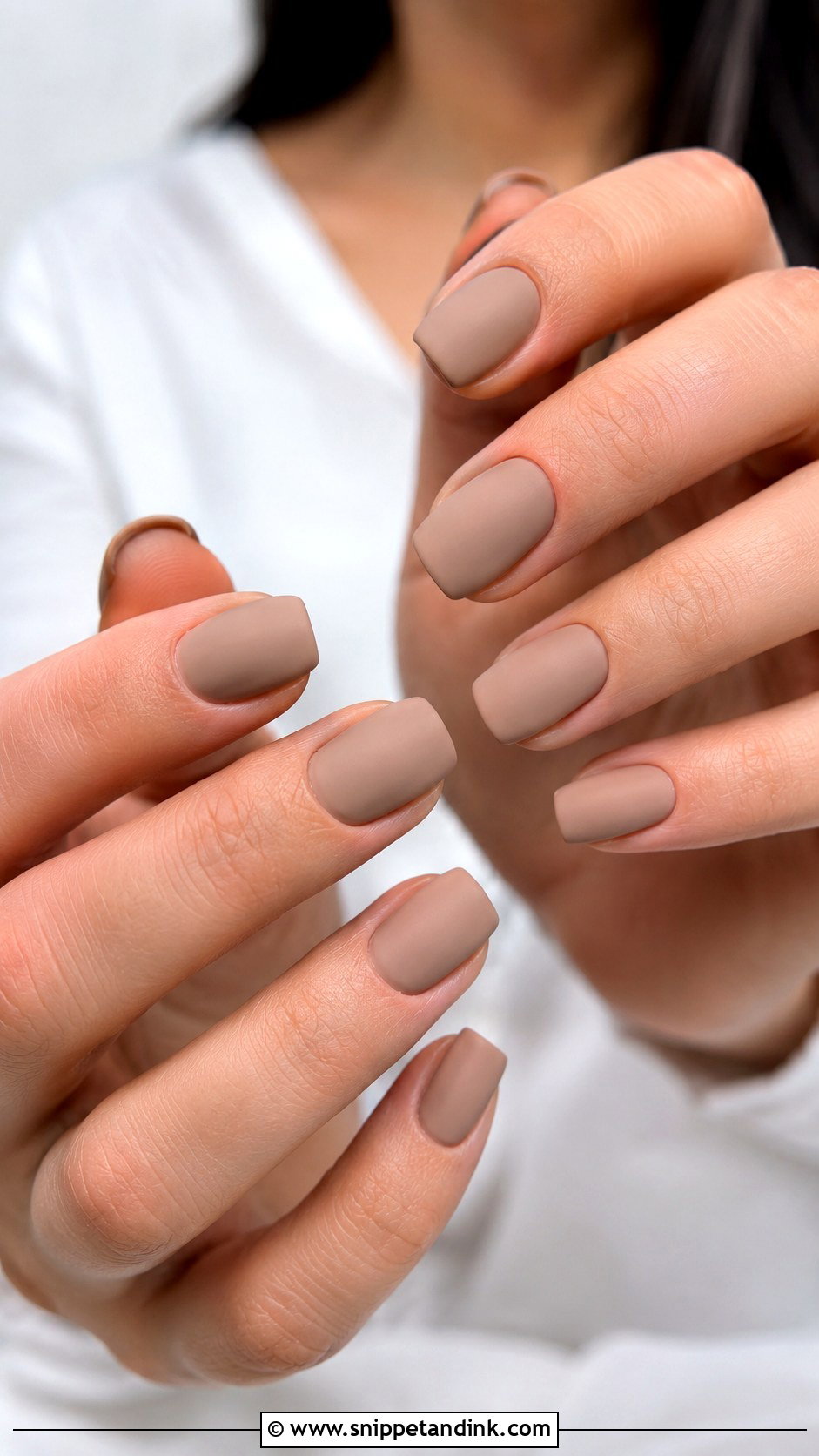 Matte Nude Wedding Nails - Snippet and Ink - 20 Nude Nails for Wedding