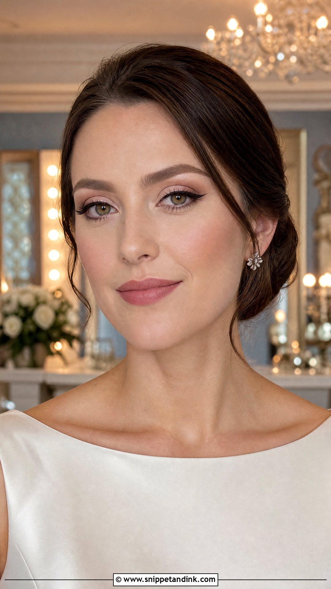 Matte Pale Wedding Makeup - Snippet and Ink - 20 Pale Wedding Makeup Ideas