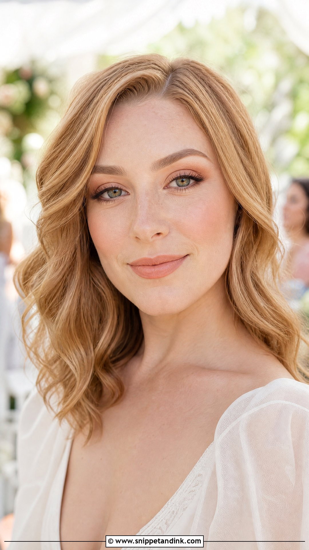 Matte Peach Wedding Makeup - Snippet and Ink - 20 Matte Wedding Makeup Ideas