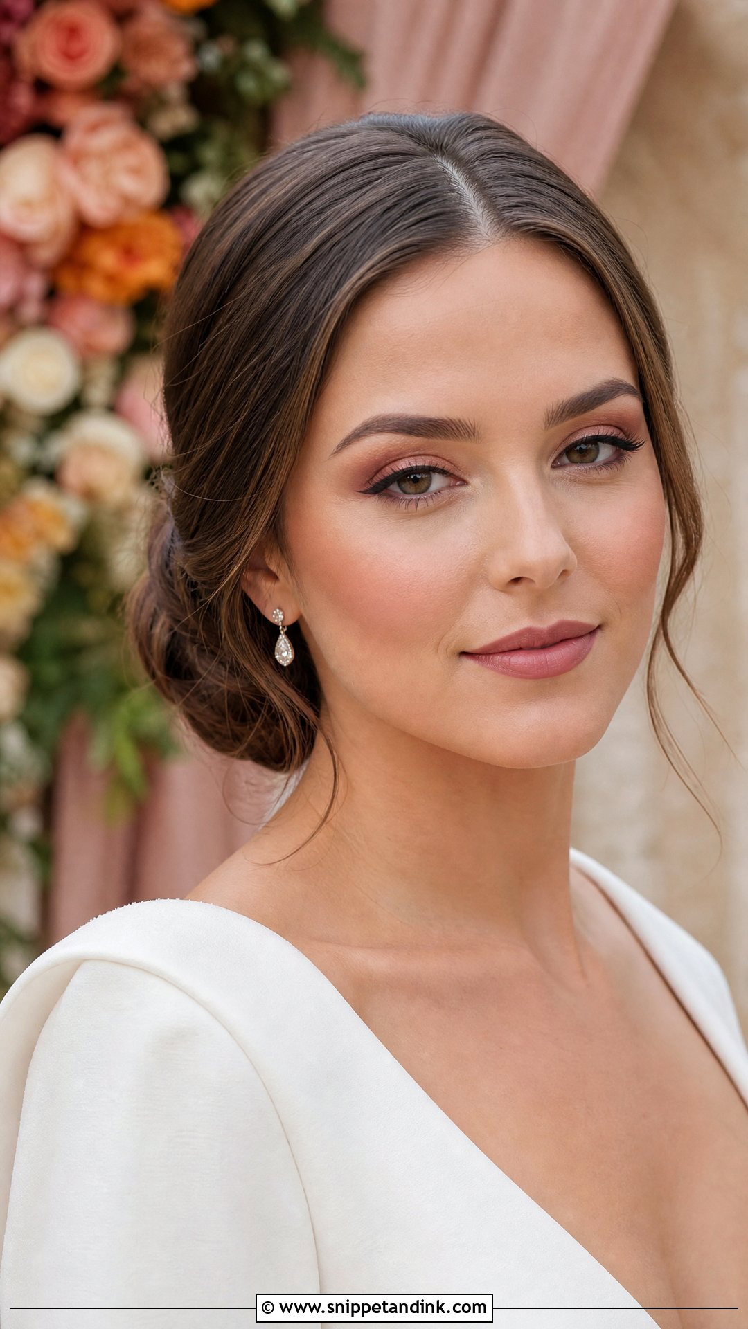 Matte Pink Bridal Makeup - Snippet and Ink - 25 Pink Bridal Makeup Looks