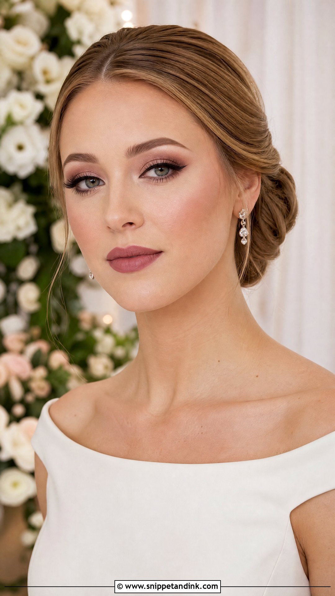 Matte Pink Bridal Makeup - Snippet and Ink - 25 Pink Wedding Makeup Brides