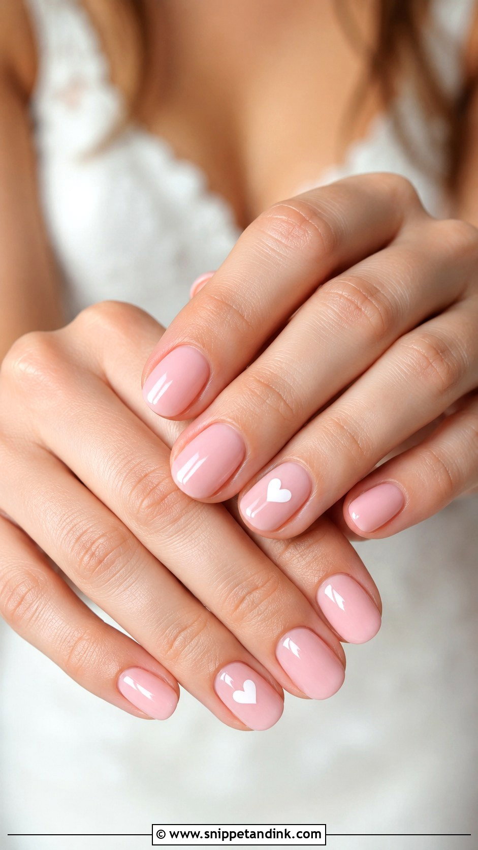 Matte Pink Wedding Nails - Snippet and Ink - 30 Pink Wedding Nails