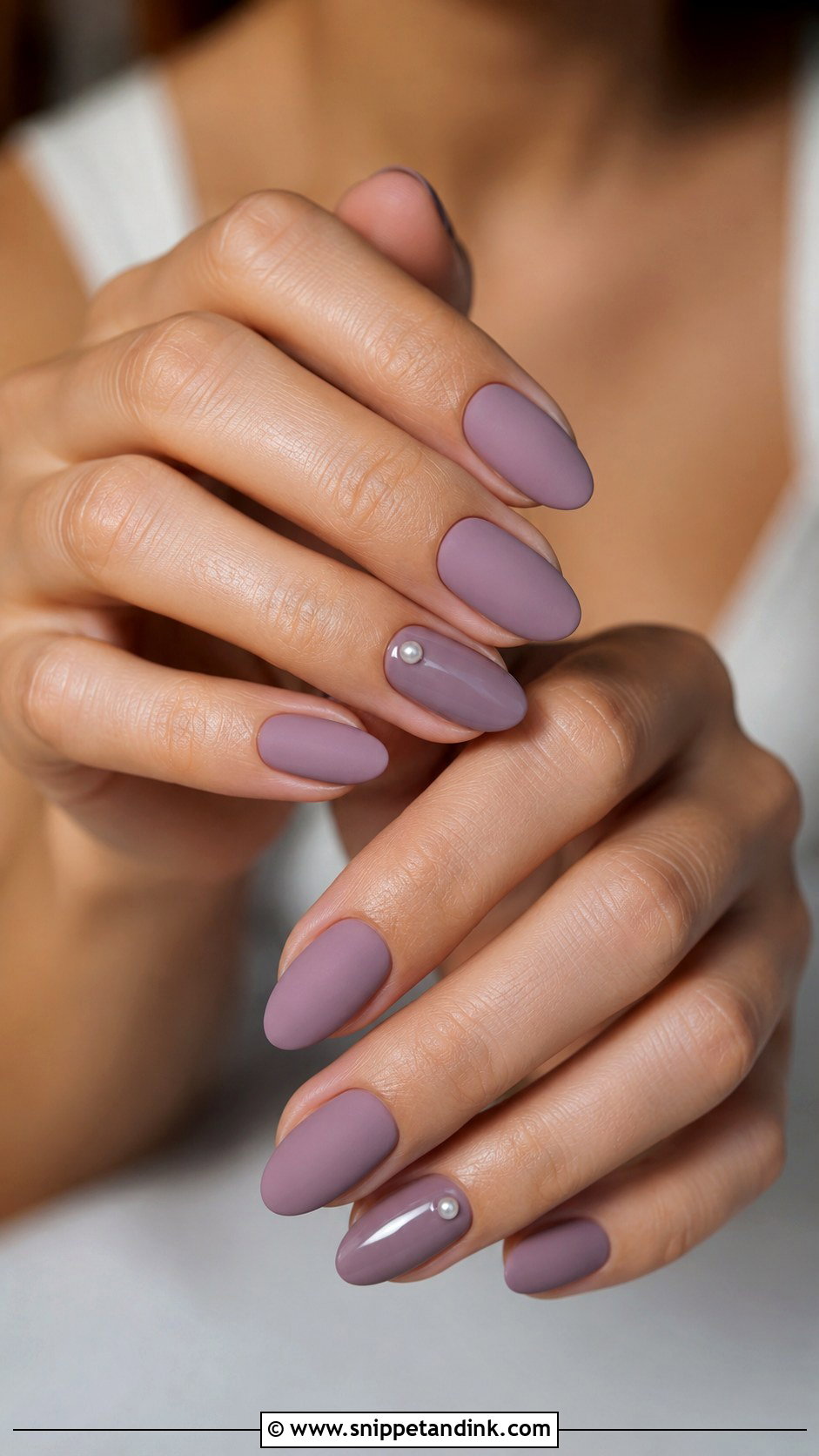 Matte Purple Wedding Nails - Snippet and Ink - 20 Purple Wedding Nails for Bride