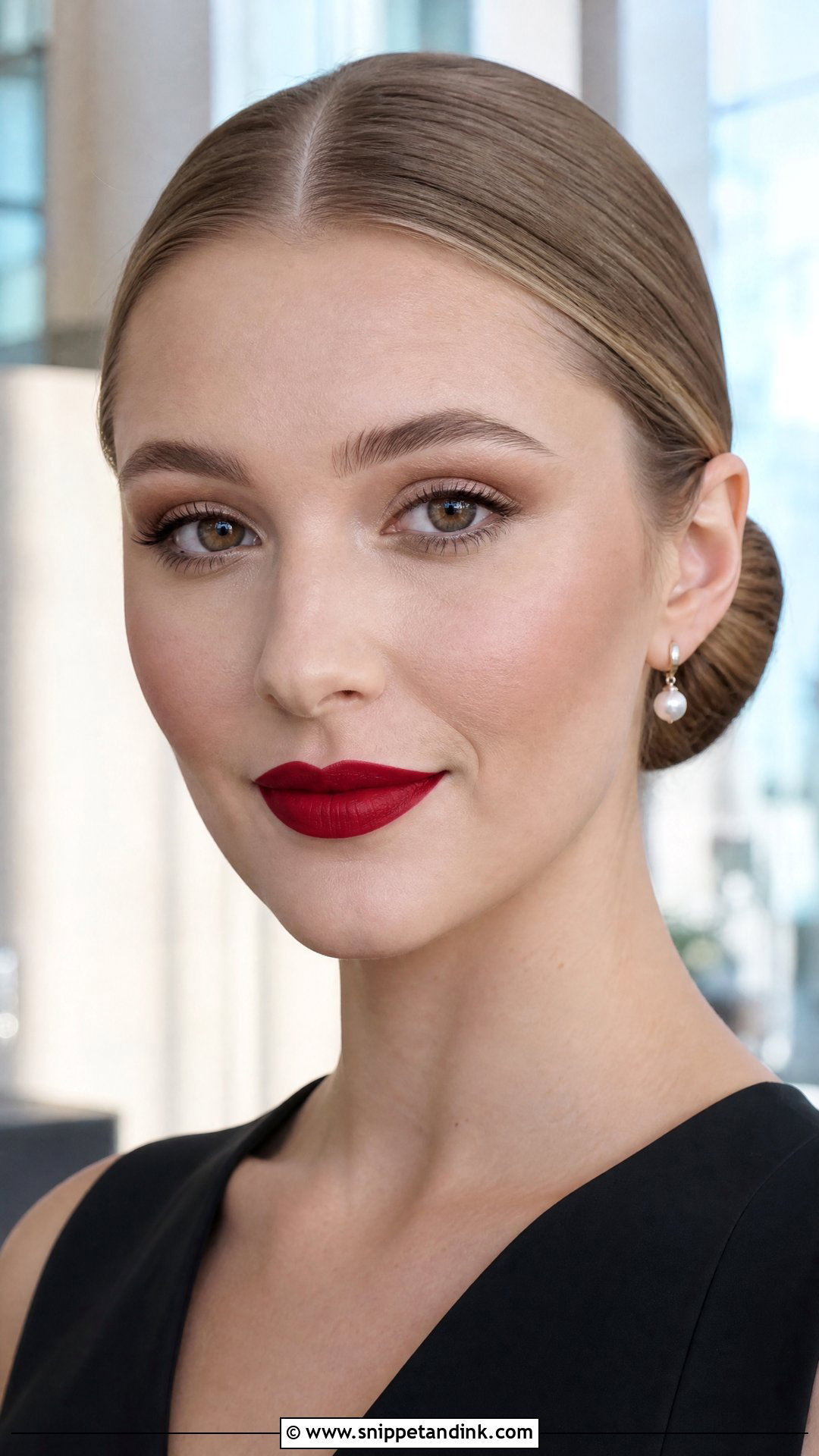 Matte Red Lip Wedding Guest Makeup - Snippet and Ink - 20 Wedding Guest Makeup Red Lips