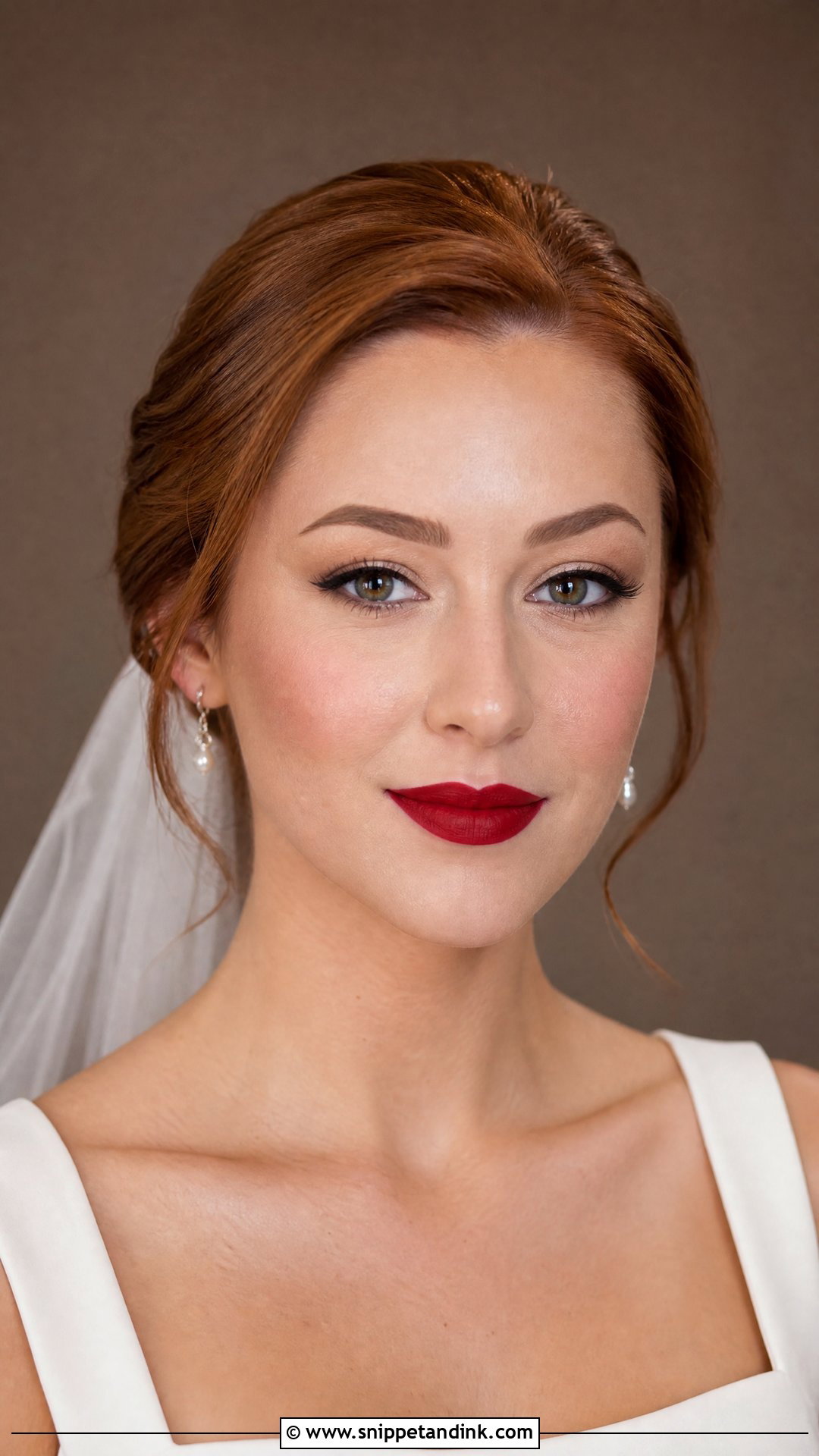 Matte Red Lip Wedding Makeup - Snippet and Ink - 20 Wedding Makeup Red Lips