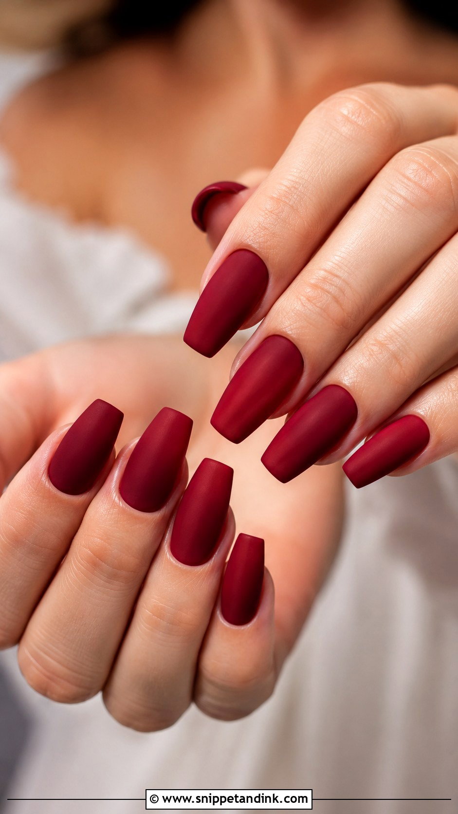 Matte Red Wedding Nails - Snippet and Ink - 20 Red Wedding Nails for Bride