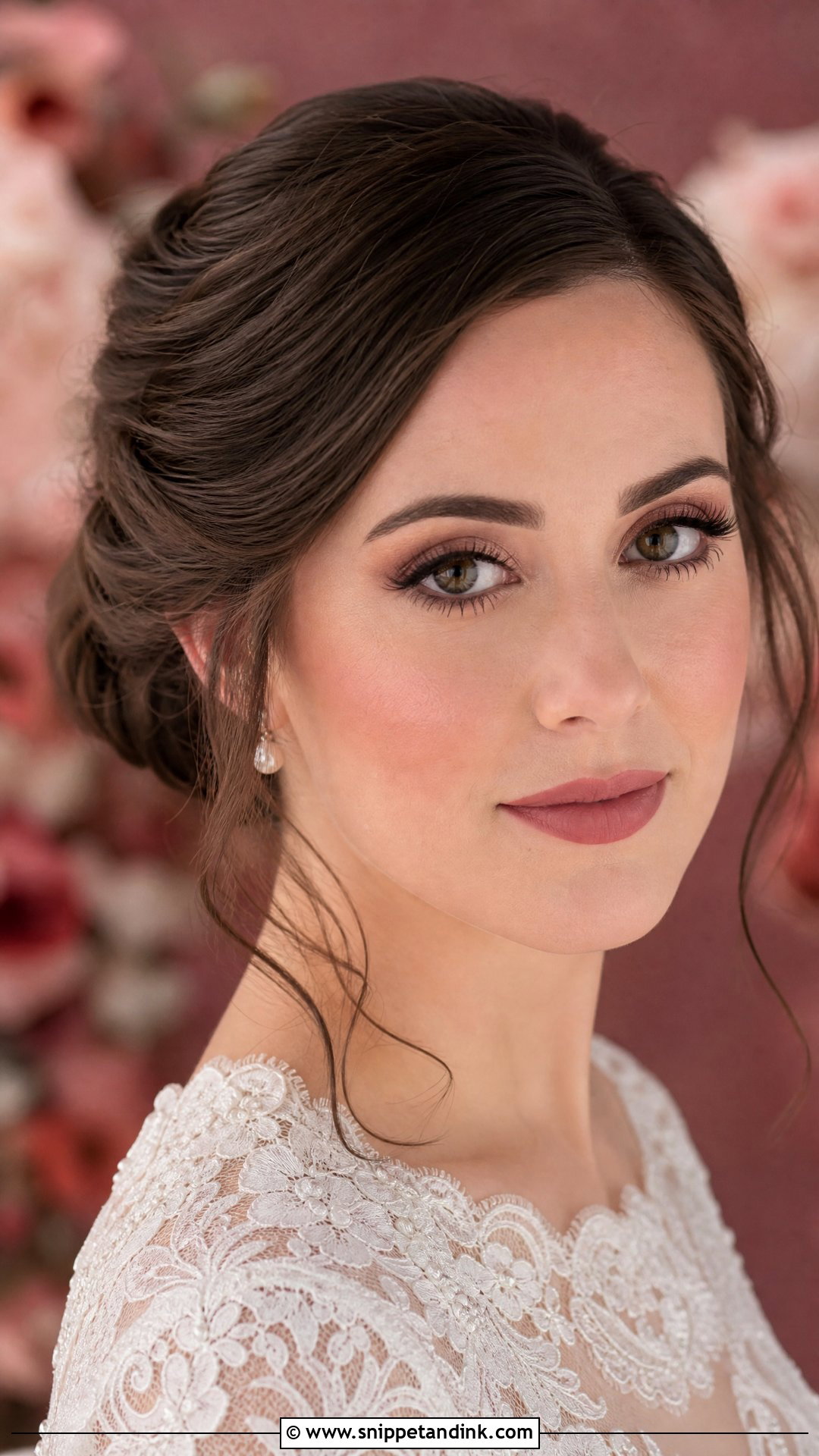 Matte Rose Bridal Makeup - Snippet and Ink - 20 Matte Bridal Makeup Ideas