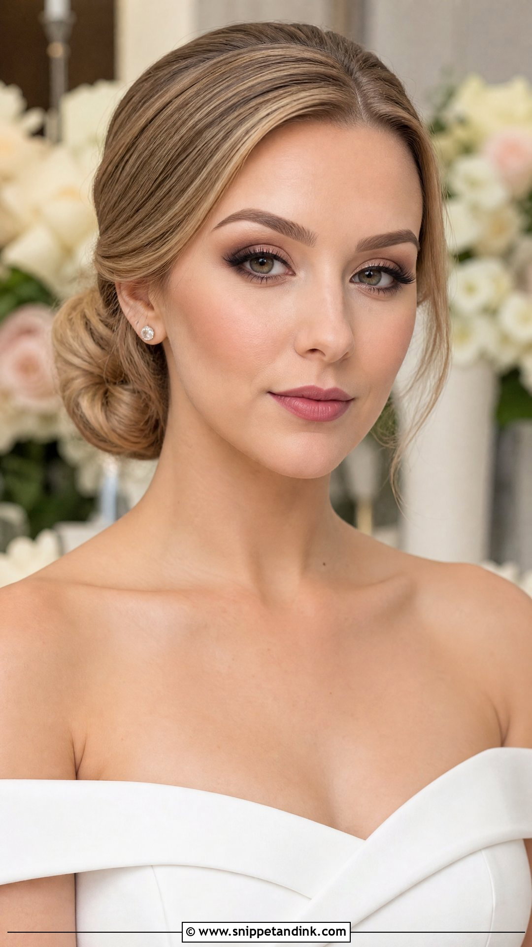 Matte Smokey Bridal Makeup - Snippet and Ink - 20 Smokey Bridal Makeup Ideas