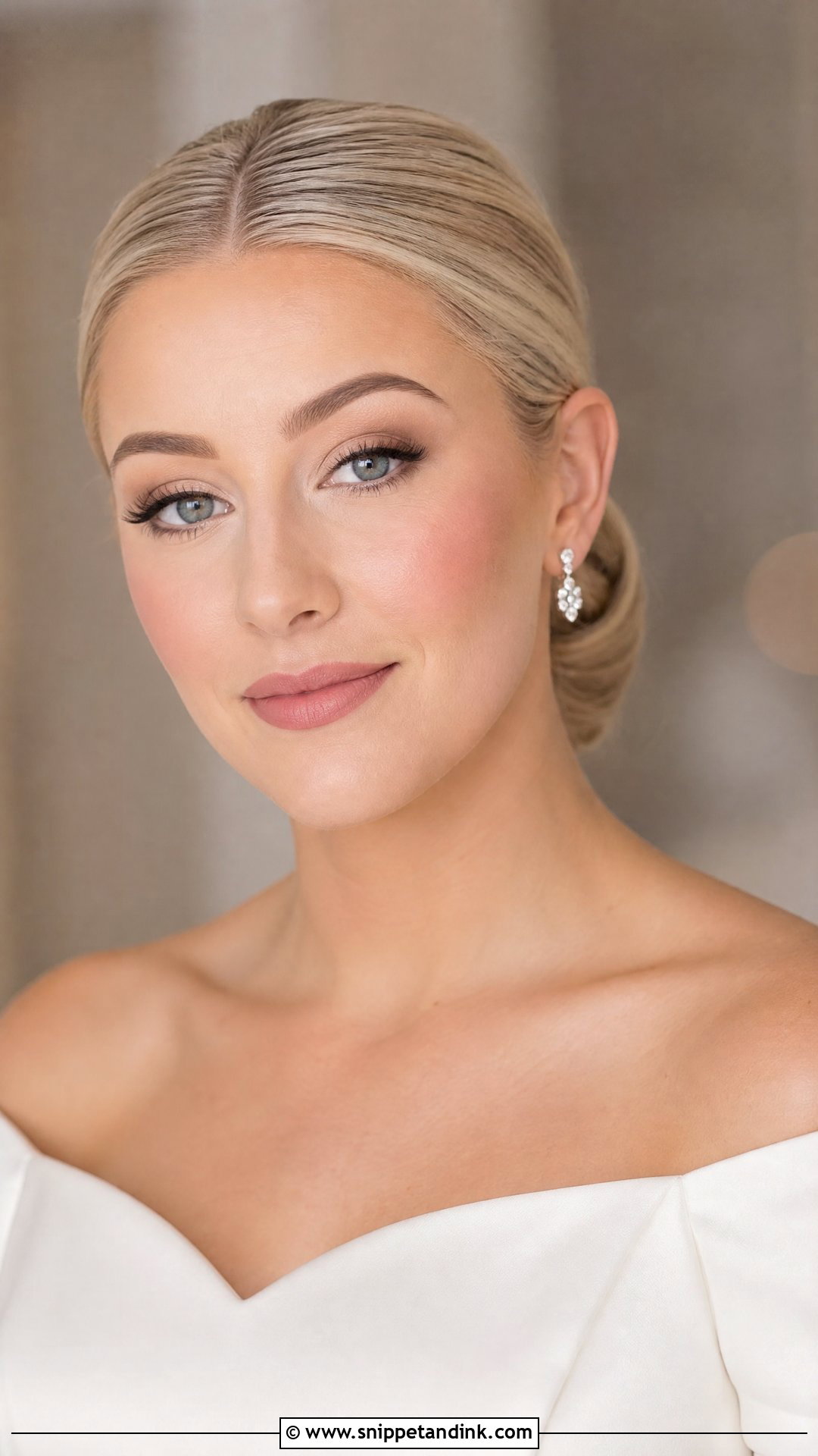 Matte Soft Bridal Makeup - Snippet and Ink - 25 Soft Romantic Bridal Makeup Ideas