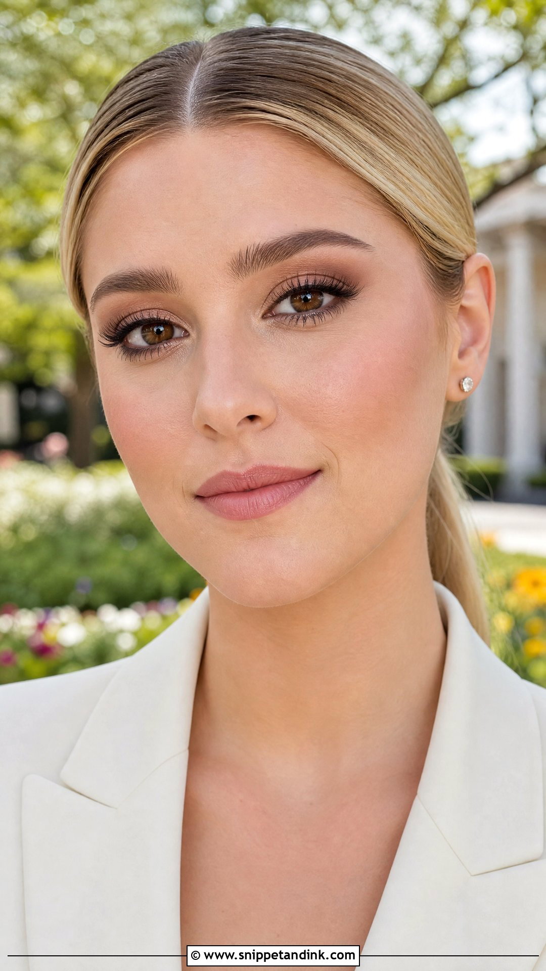 Matte Spring Wedding Makeup For Brown Eyes - Snippet and Ink - 20 Spring Wedding Makeup for Brown Eyes