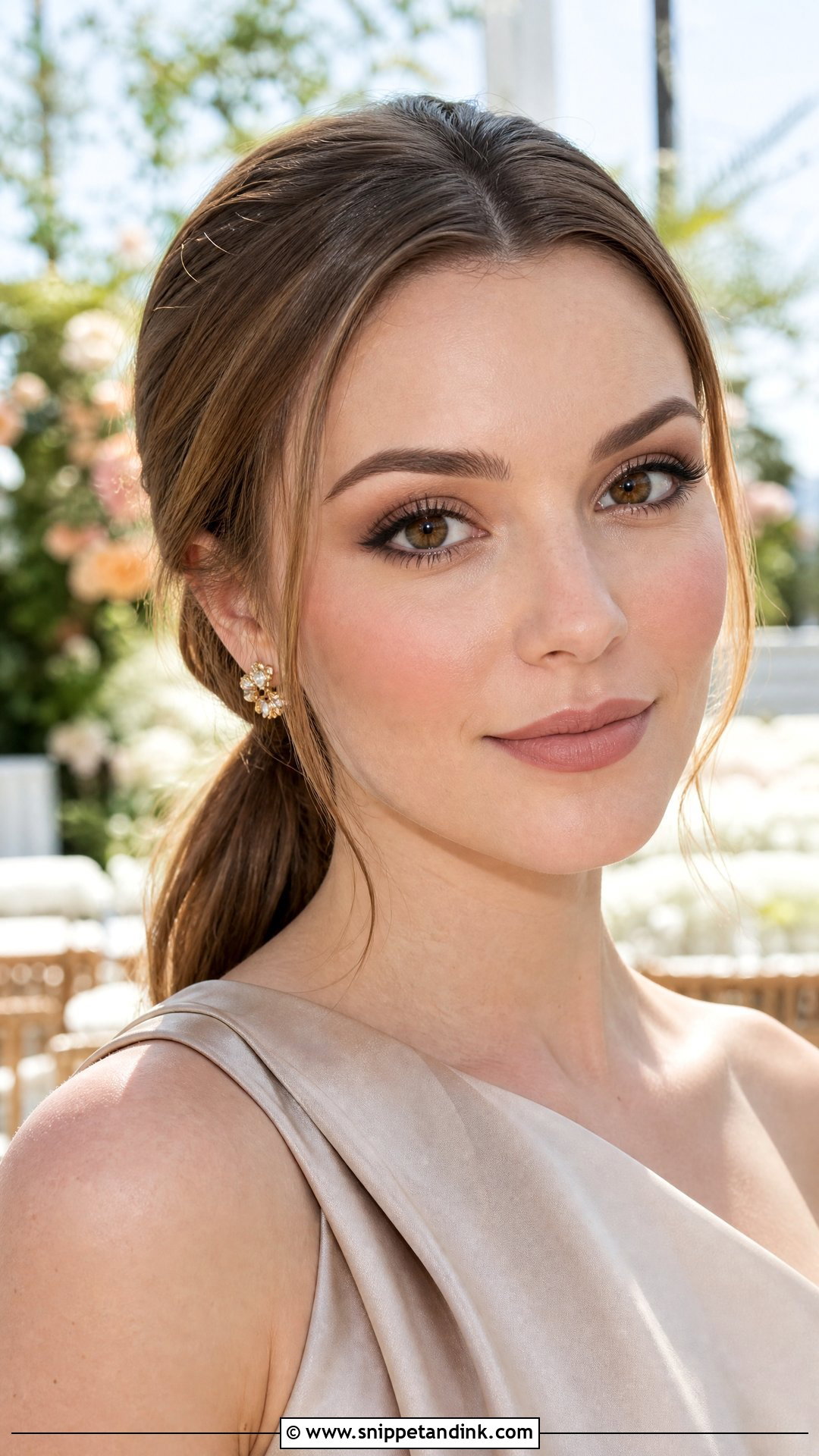Matte Summer Wedding Makeup for Brown Eyes - Snippet and Ink - 20 Summer Wedding Makeup for Brown Eyes