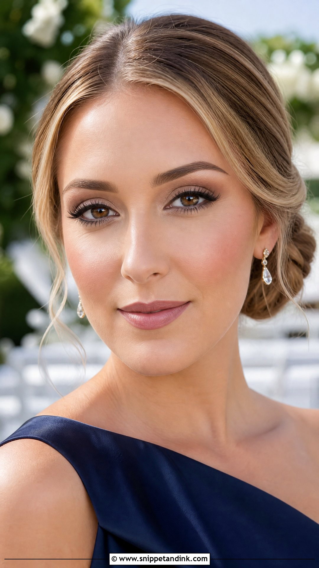 Matte Summer Wedding Makeup - Snippet and Ink - 20 Summer Wedding Makeup Looks