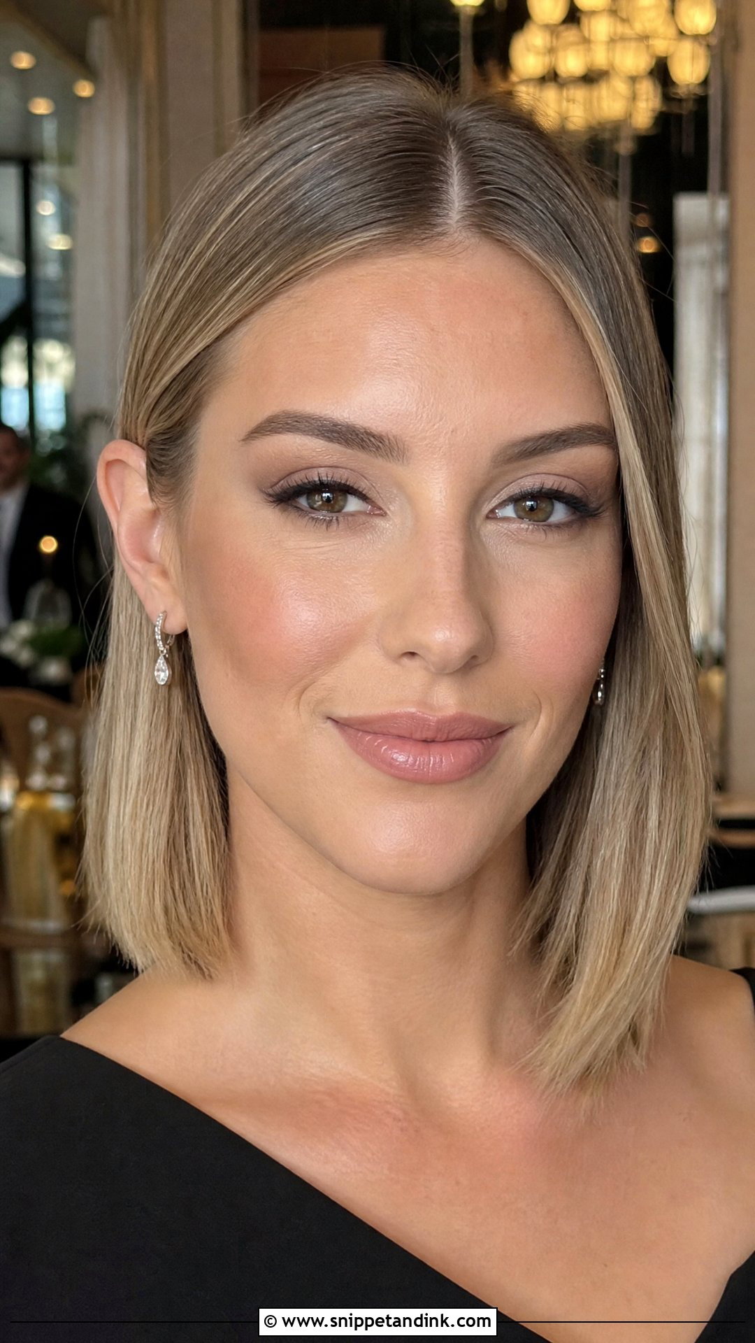 Matte Taupe Makeup For Brown Eyes - Snippet and Ink - 20 Natural Wedding Guest Makeup for Brown Eyes