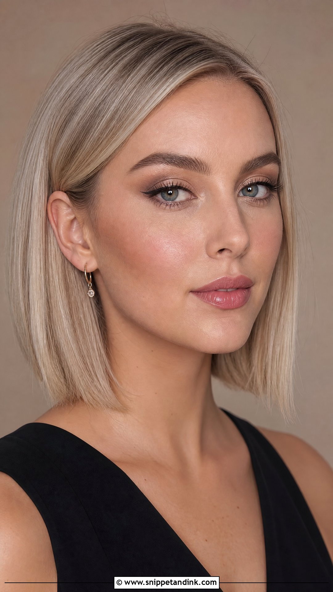 Matte Taupe Wedding Guest Eye Makeup - Snippet and Ink - 20 Wedding Guest Eye Makeup Ideas