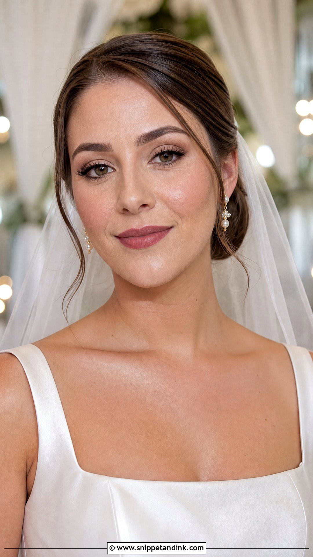 Matte Traditional Wedding Makeup - Snippet and Ink - 20 Traditional Wedding Makeup Ideas
