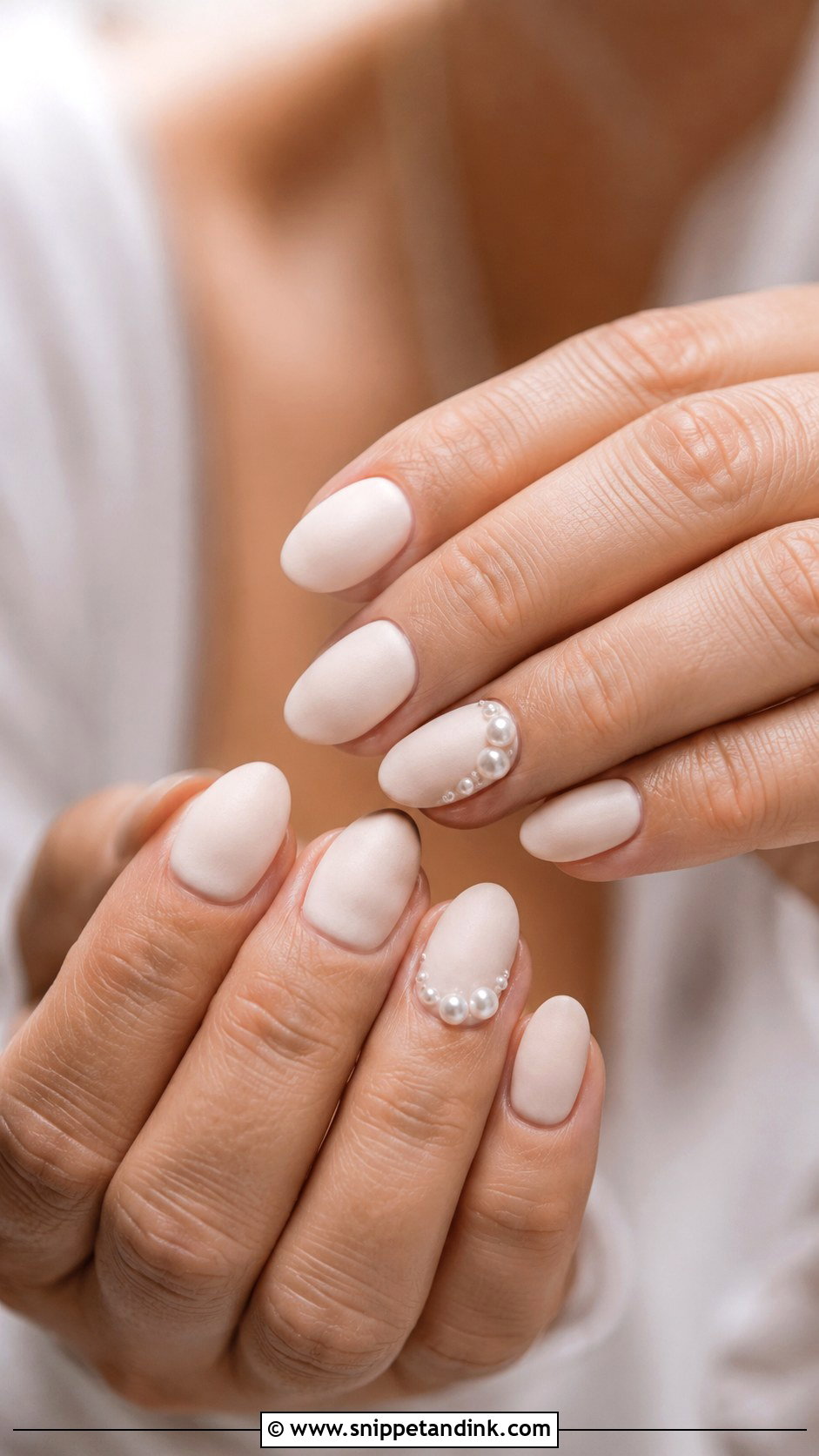 Matte Vintage Wedding Nails - Snippet and Ink - 20 Vintage Wedding Nails for Bride