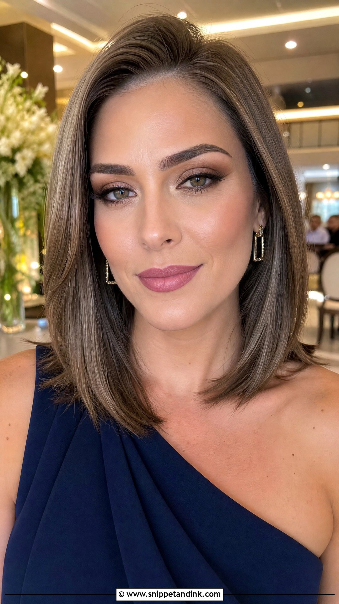 Matte Wedding Guest Makeup - Snippet and Ink - 25 Classy Makeup for Wedding Guest Ideas