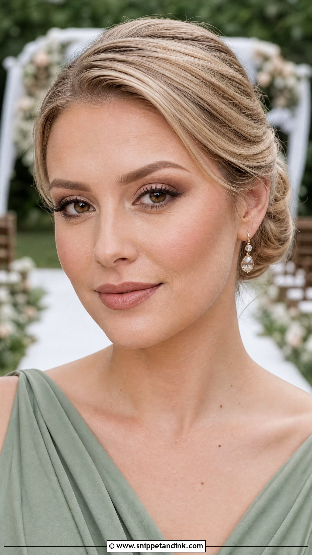 Matte Wedding Guest Makeup For Brown Eyes - Snippet and Ink - 30 Wedding Guest Makeup for Brown Eyes