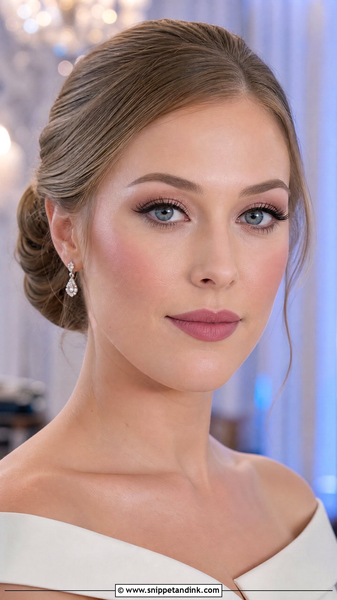 Matte Wedding Makeup - Snippet and Ink - 25 Makeup Look for Wedding Ideas