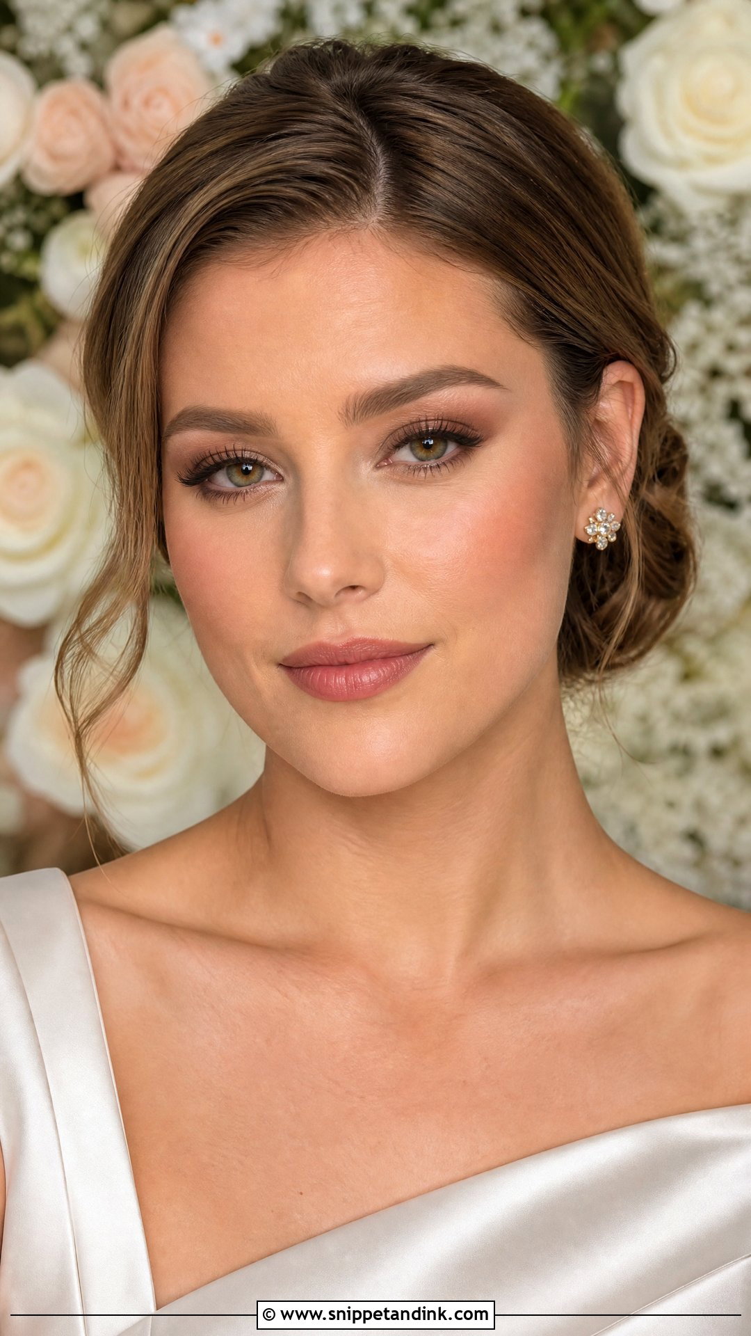 Matte Wedding Makeup - Snippet and Ink - 30 Makeup for Wedding Ideas