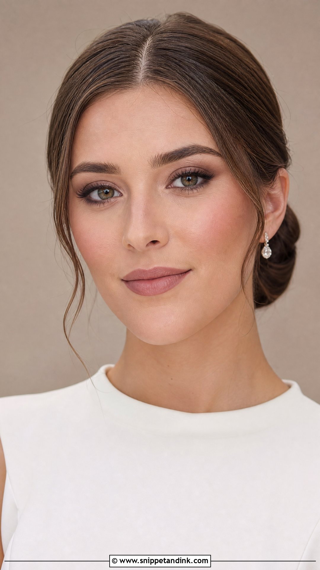 Matte Wedding Makeup - Snippet and Ink - 30 Wedding Make Up Ideas