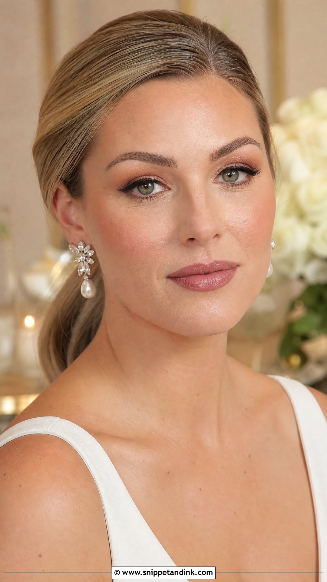 Matte Wedding Makeup - Snippet and Ink - 20 Cute Wedding Makeup Ideas