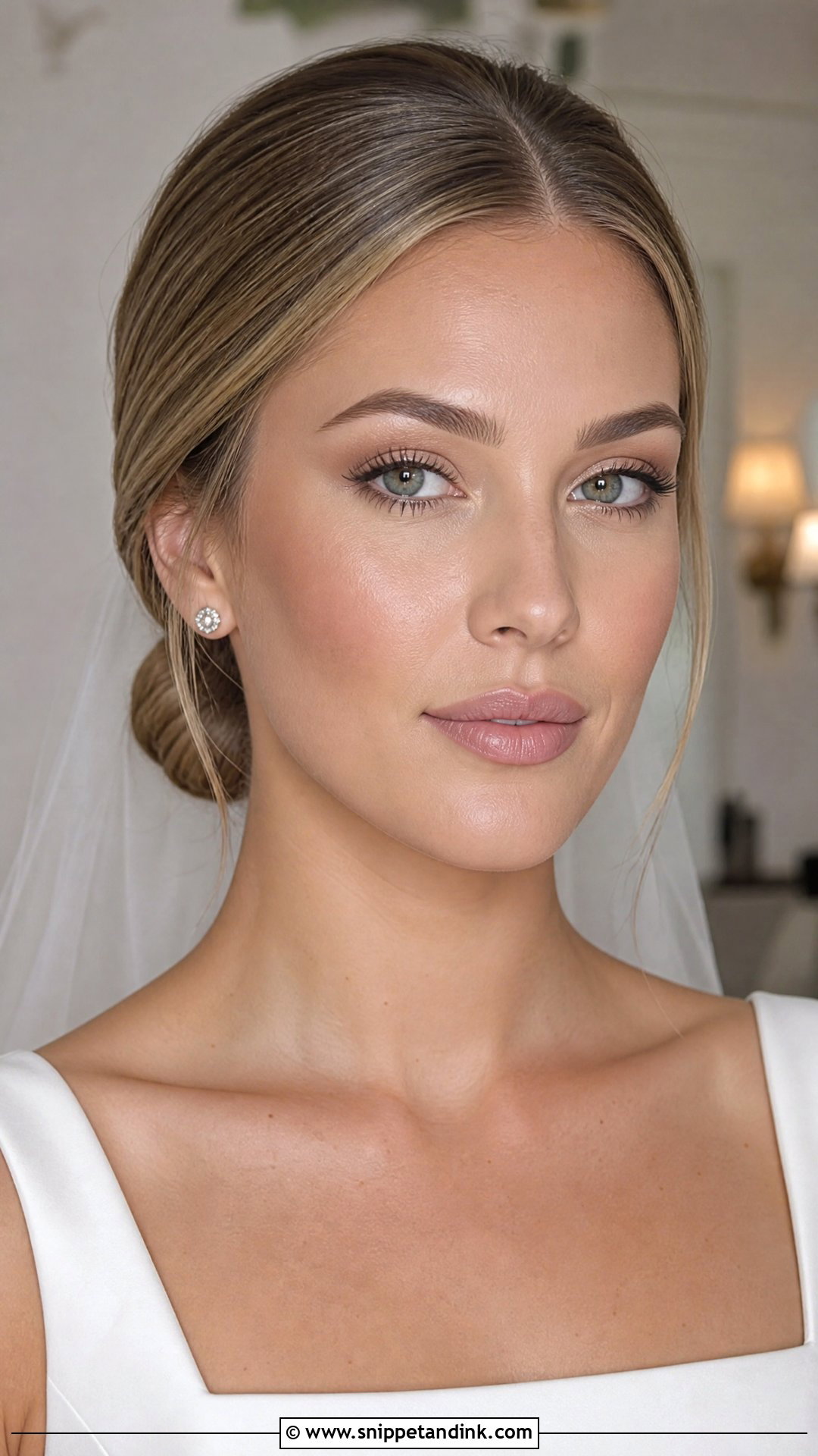 Matte Wedding Makeup - Snippet and Ink - 20 Light Makeup Looks for Wedding