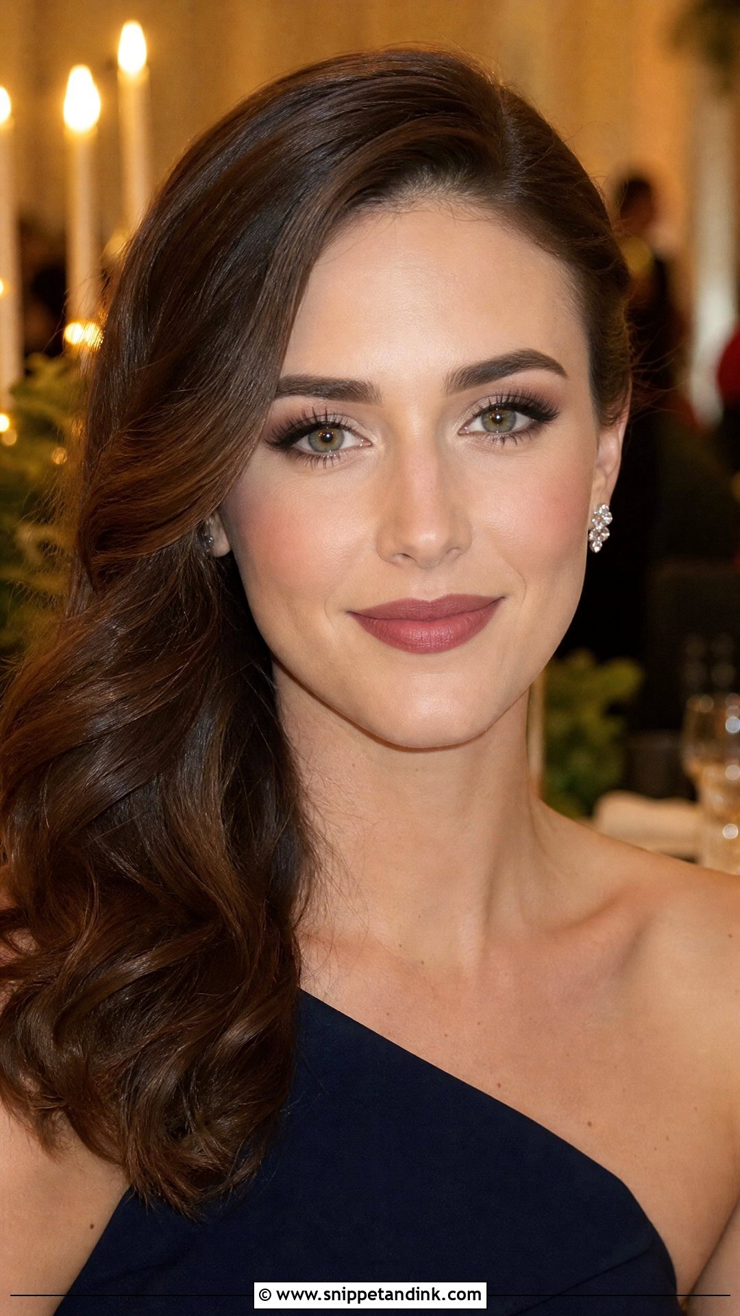 Matte Wedding Makeup - Snippet and Ink - 20 Makeup for a Wedding Ideas