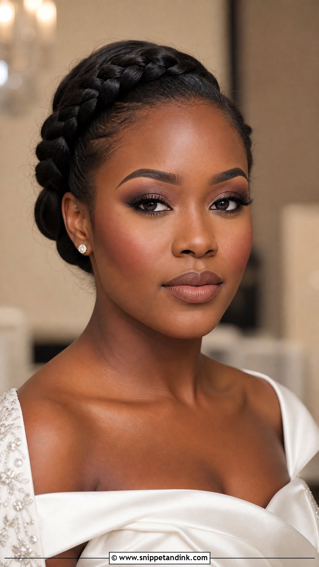 Matte Wedding Makeup For Black Brides - Snippet and Ink - 20 Wedding Make Up Black Women