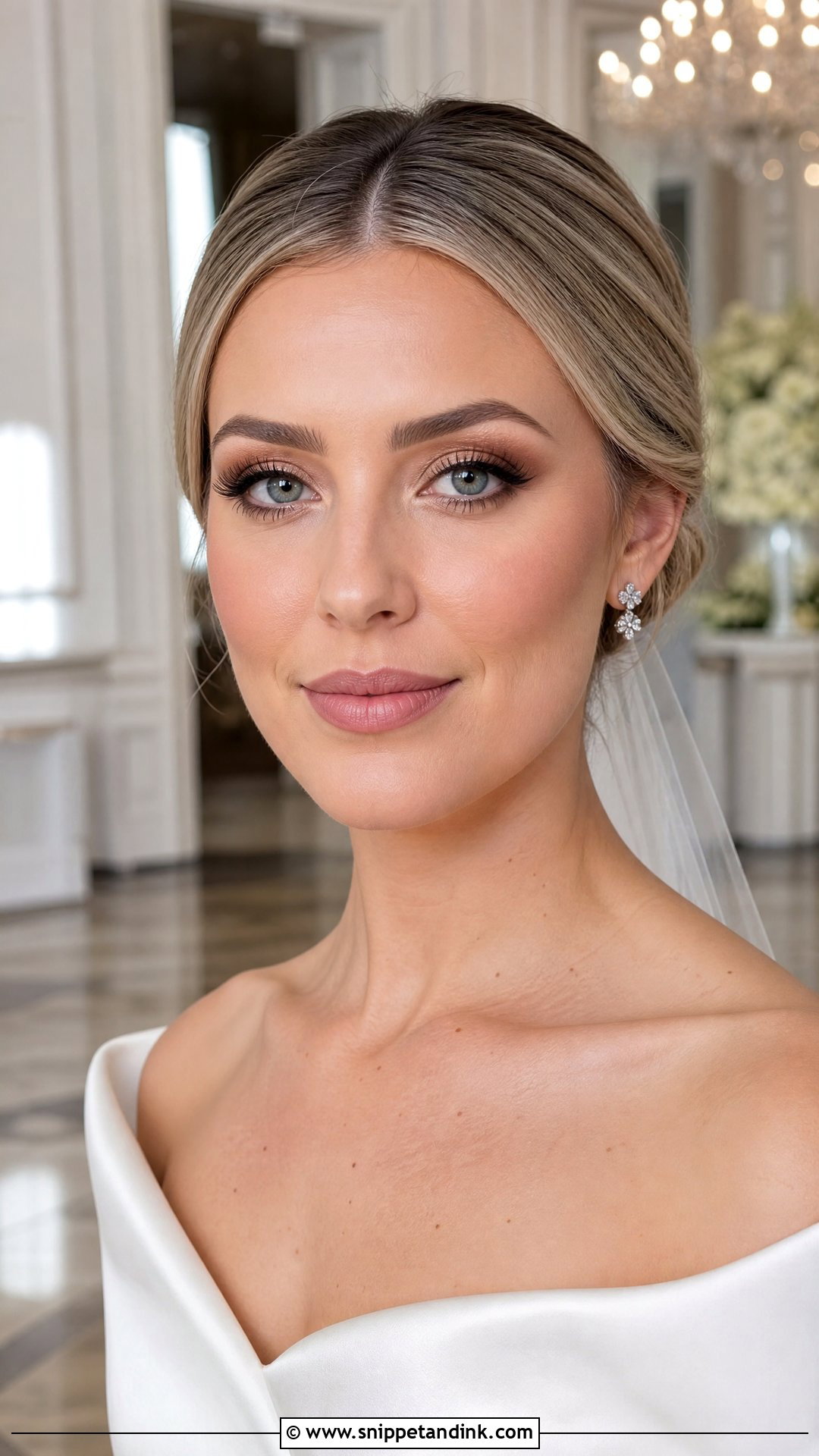 Matte Wedding Makeup For Blonde Hair And Blue Eyes - Snippet and Ink - 20 Wedding Makeup for Blonde Hair and Blue Eyes