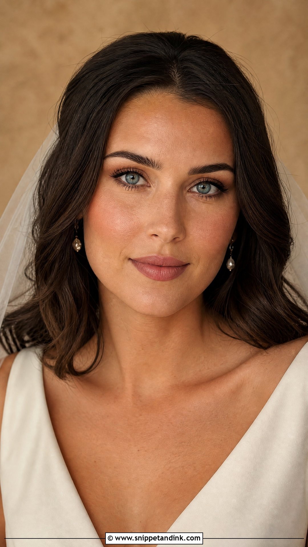 Matte Wedding Makeup For Blue Eyes - Snippet and Ink - 20 Simple Wedding Makeup for Blue Eyes
