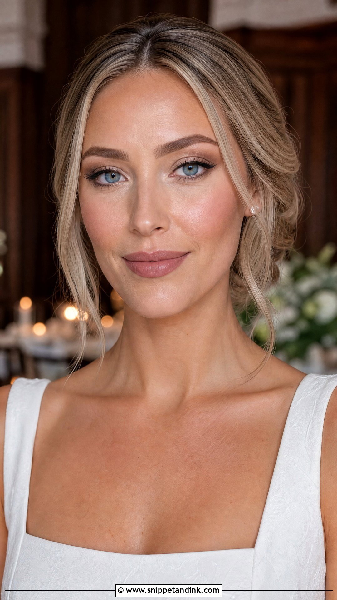 Matte Wedding Makeup For Blue Eyes - Snippet and Ink - 20 Natural Wedding Make Up for Blue Eyes