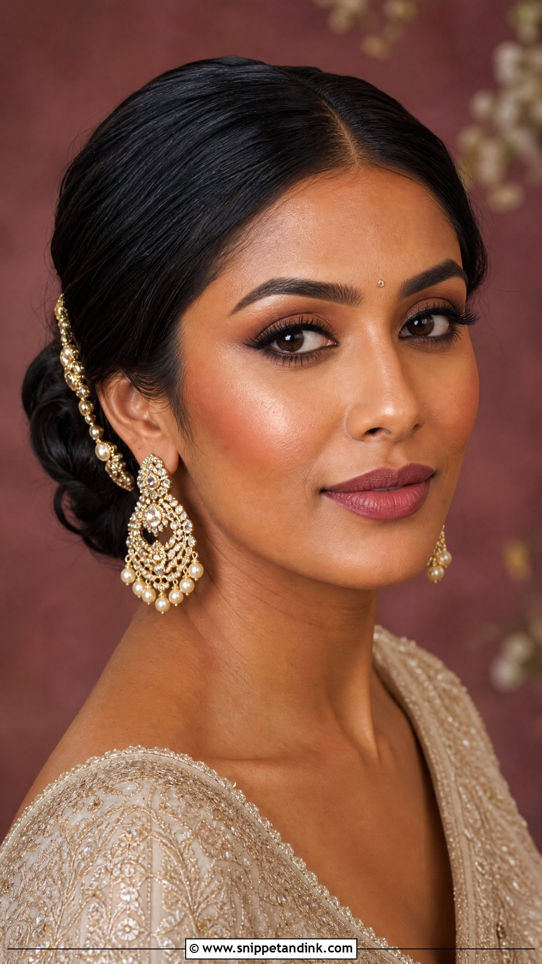 Matte Wedding Makeup For Brown Skin - Snippet and Ink - 20 Wedding Makeup for Brown Skin Ideas