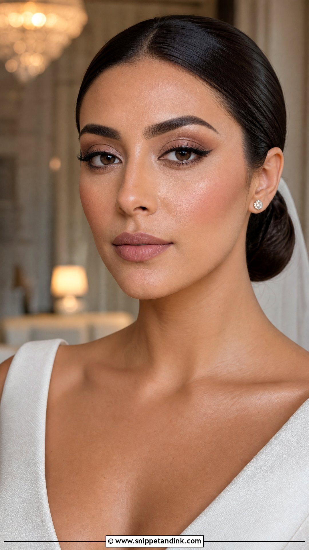 Matte Wedding Makeup For Brunettes - Snippet and Ink - 25 Wedding Makeup for Brown Eyes Brunette