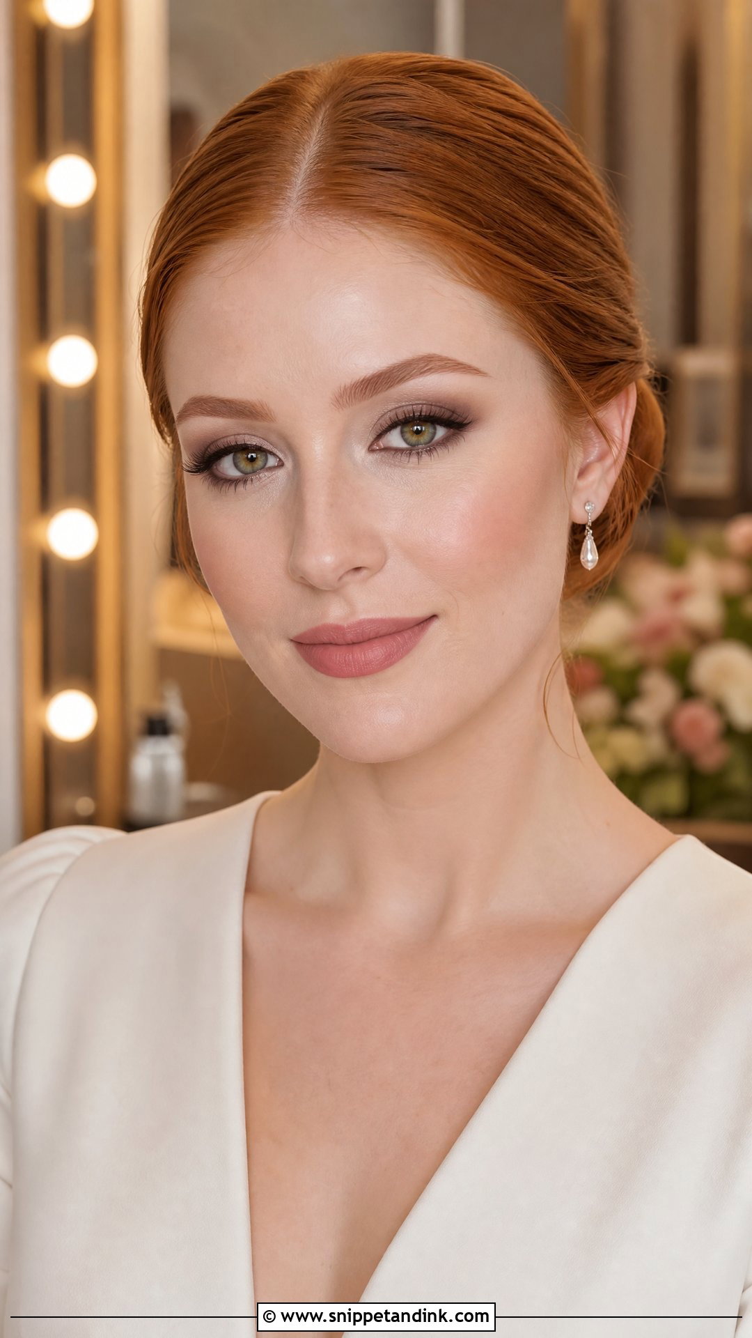 Matte Wedding Makeup For Red Hair - Snippet and Ink - 20 Wedding Makeup Red Hair Ideas