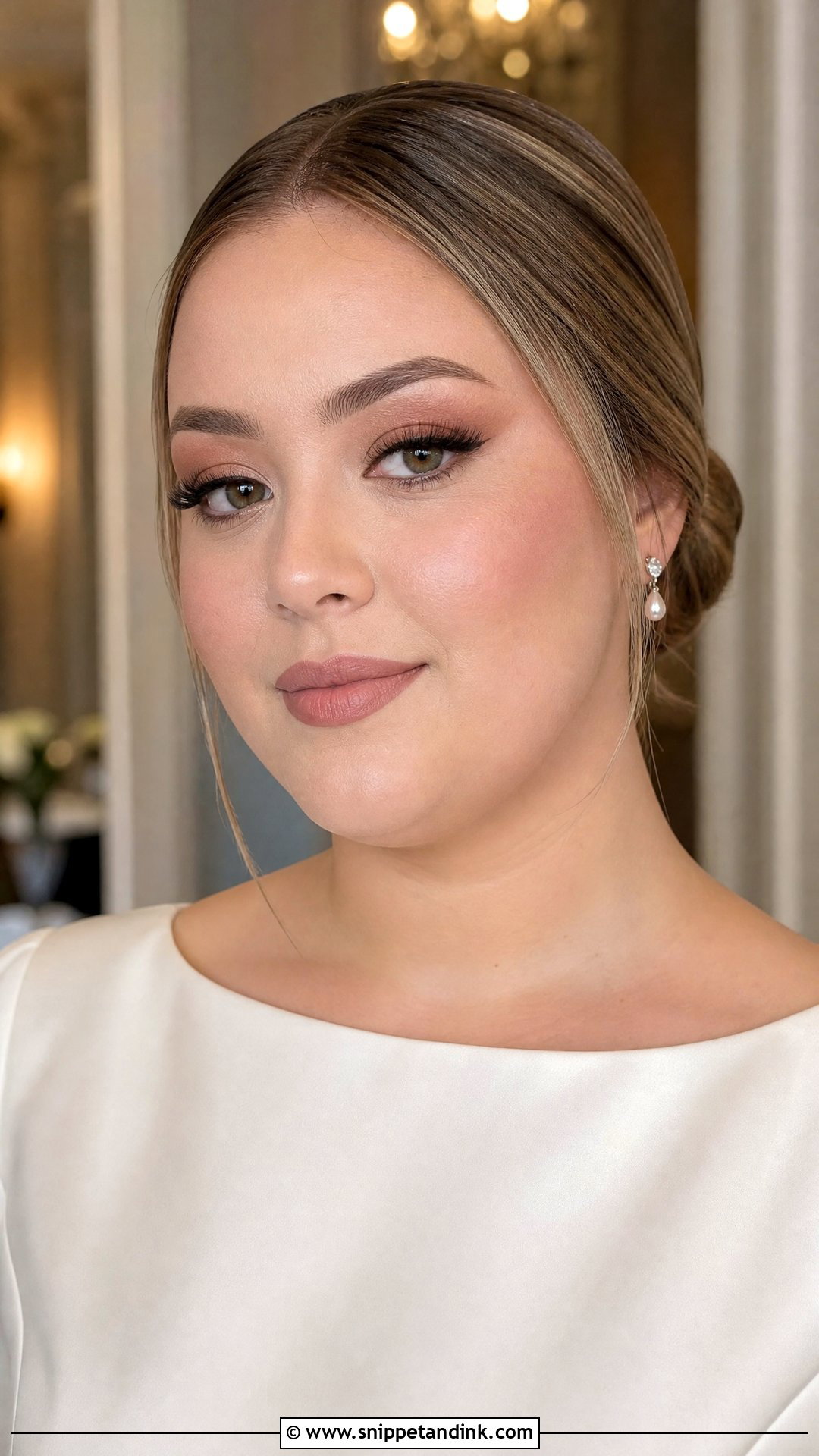 Matte Wedding Makeup For Round Face - Snippet and Ink - 20 Wedding Makeup Round Face Ideas