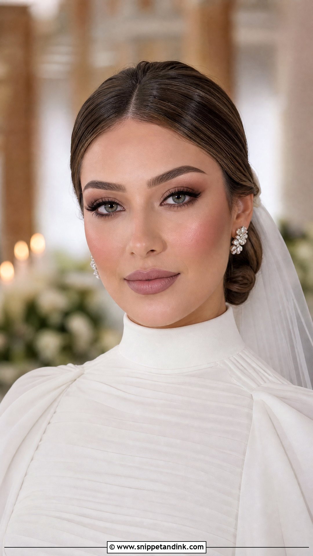 Matte Wedding Makeup Look - Snippet and Ink - 25 Wedding Makeup Look Ideas