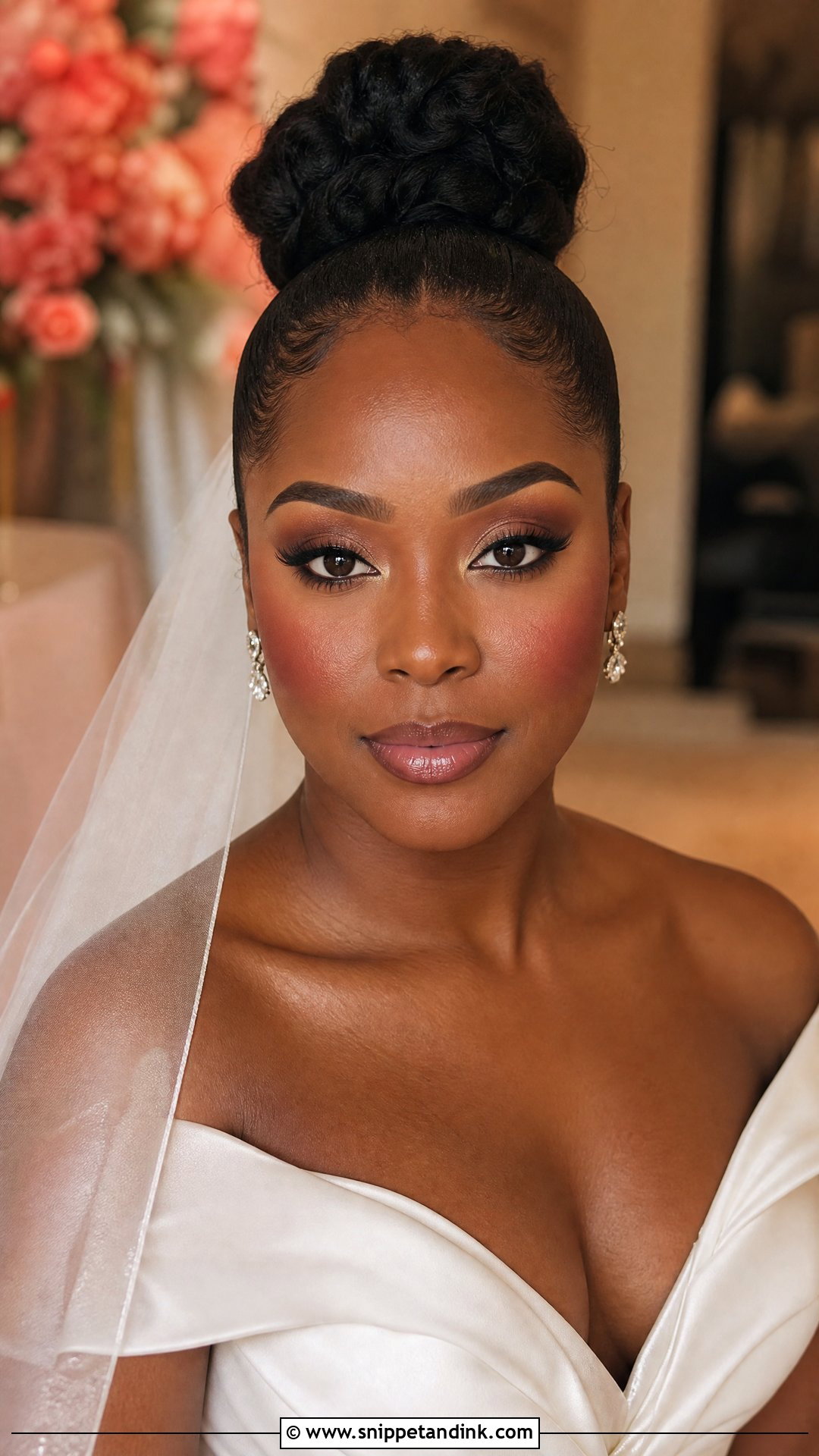 Matte Wedding Makeup for Brown Eyes - Snippet and Ink - 20 Wedding Makeup Looks for Brown Eyes