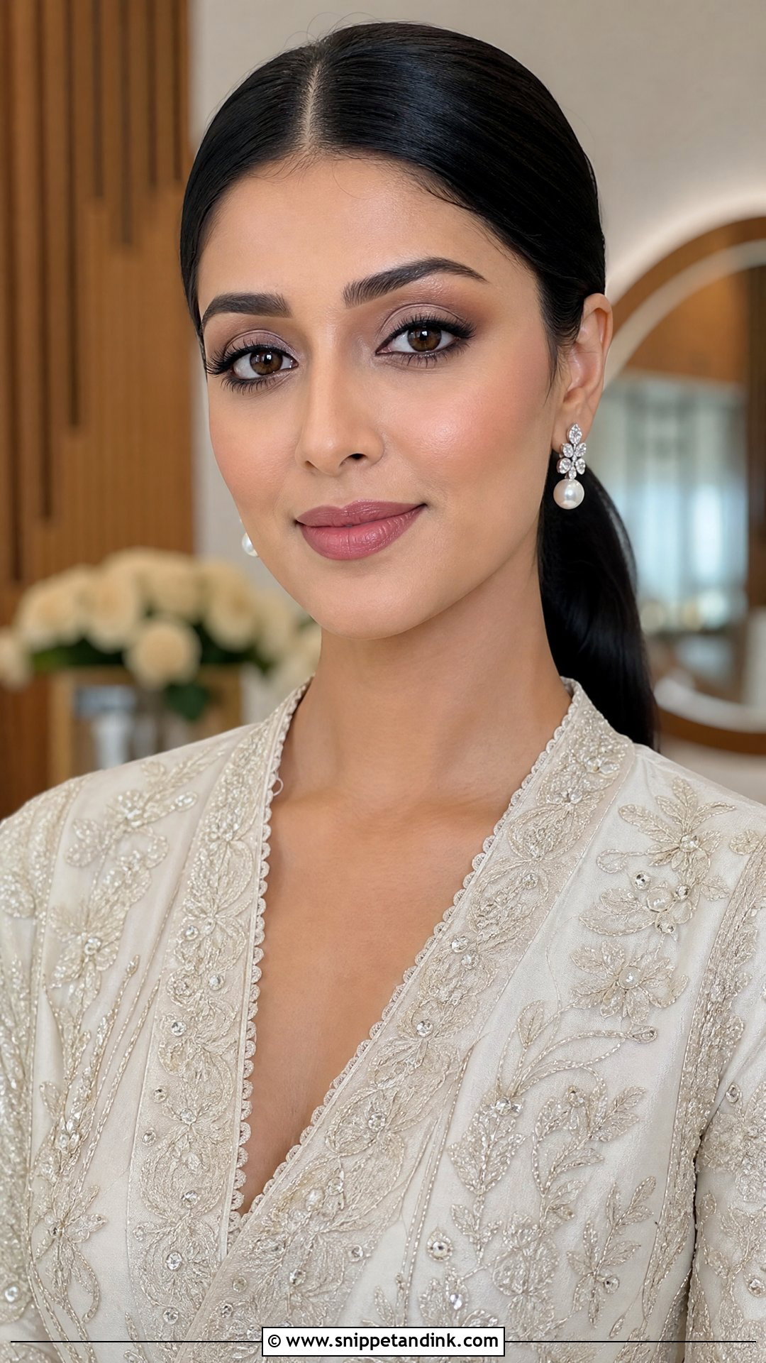Matte Wedding Makeup for Brown Eyes - Snippet and Ink - 35 Wedding Makeup for Brown Eyes