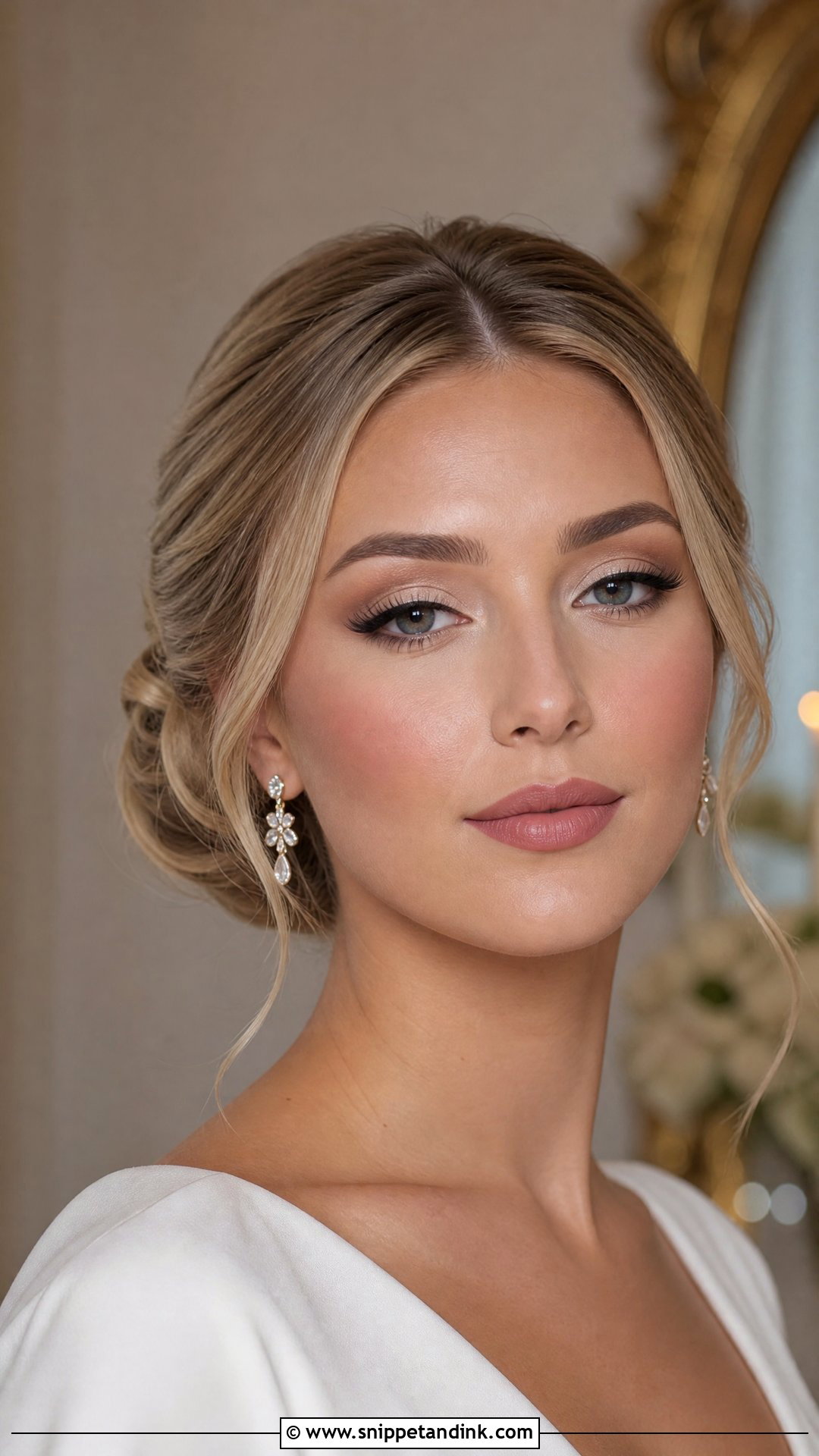 Matte Wedding Makeup for Hooded Eyes - Snippet and Ink - 25 Wedding Makeup for Hooded Eyes