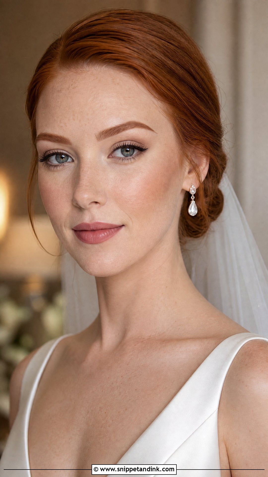 Matte Wedding Makeup for Redheads - Snippet and Ink - 20 Wedding Makeup for Redheads
