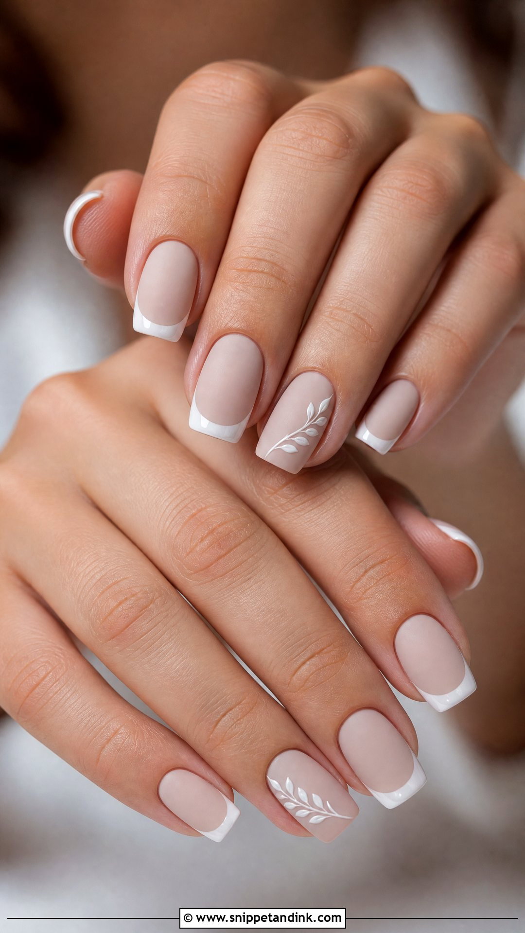 Matte Wedding Nails - Snippet and Ink - 35 Wedding Nails for Bride