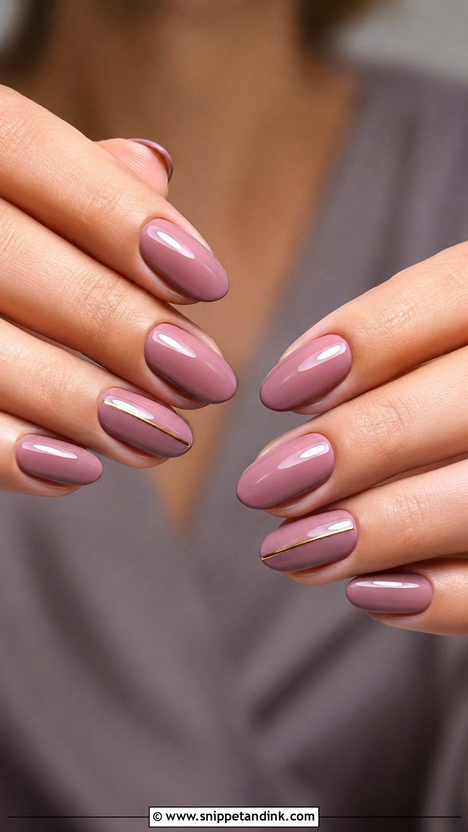 Mauve Acrylic Wedding Guest Nails - Snippet and Ink - 20 Acrylic Wedding Guest Nails