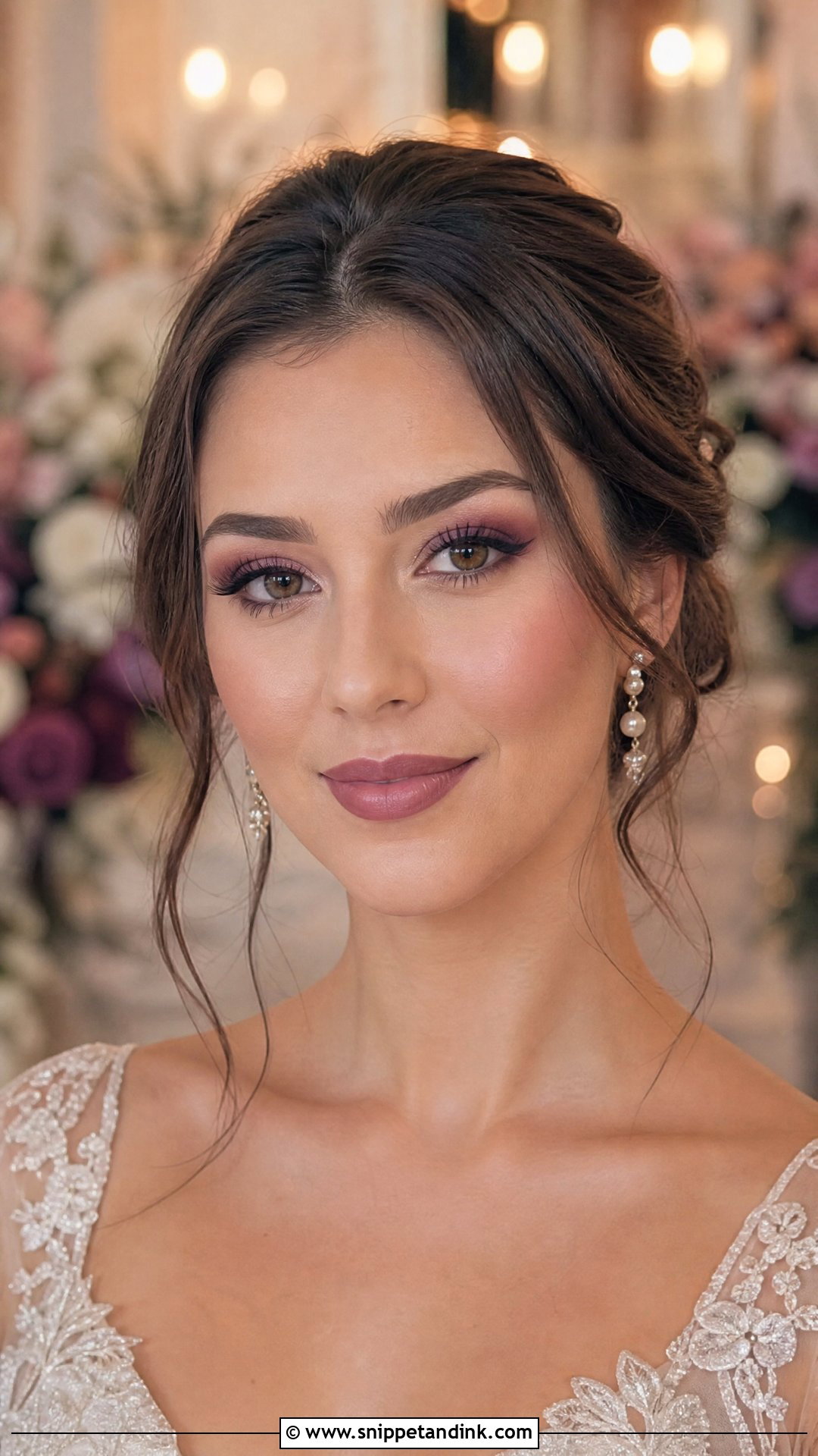 Mauve Bridal Makeup - Snippet and Ink - 20 Bridal Makeup Ideas Wedding Day