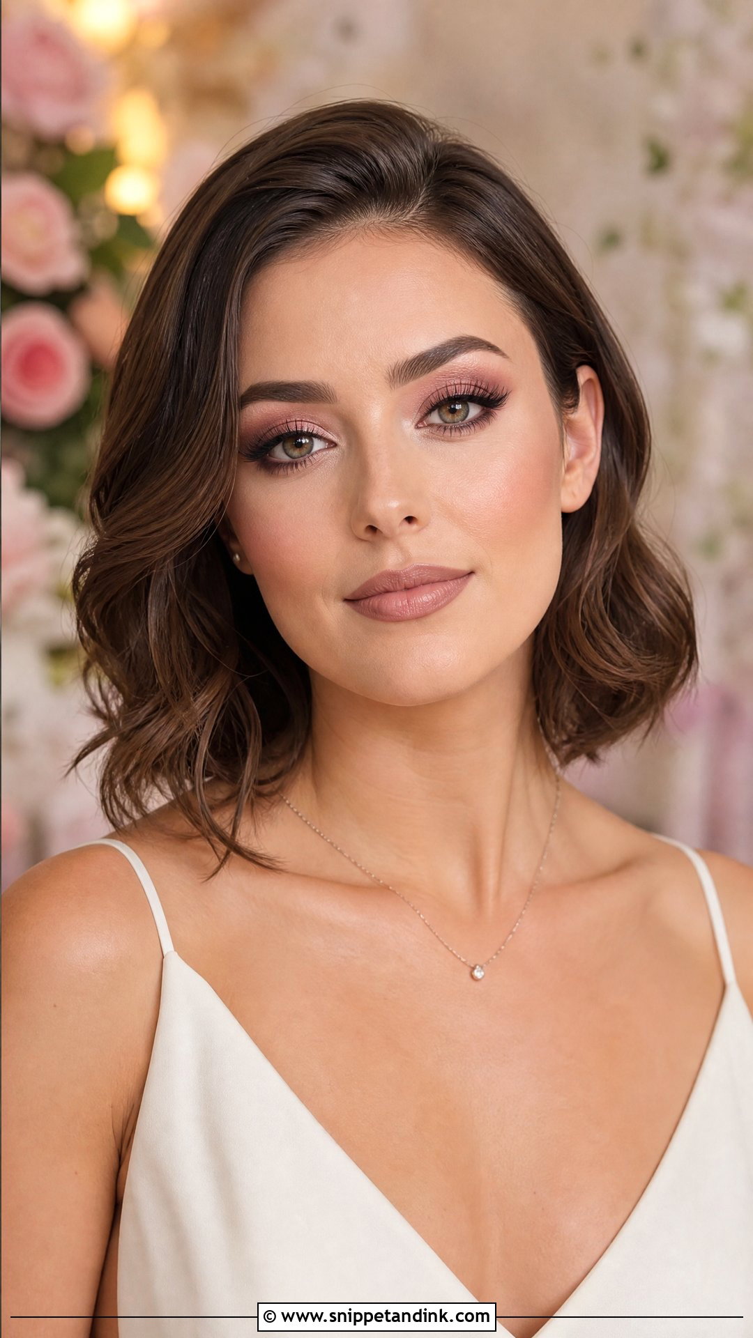 Mauve Bridal Makeup For Brown Eyes - Snippet and Ink - 35 Bridal Makeup for Brown Eyes