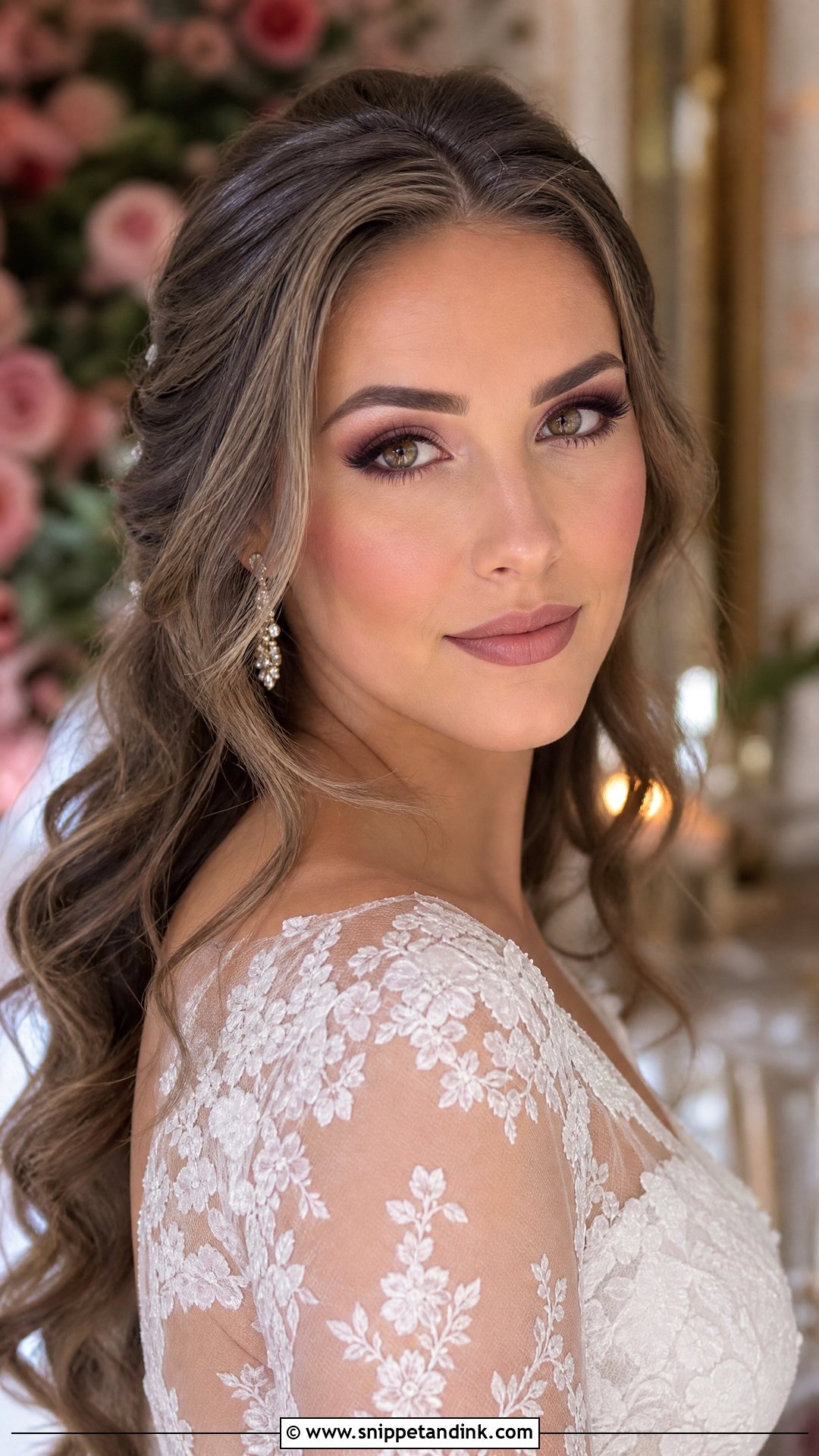 Mauve Bridal Makeup For Brown Eyes - Snippet and Ink - 20 Soft Bridal Makeup for Brown Eyes