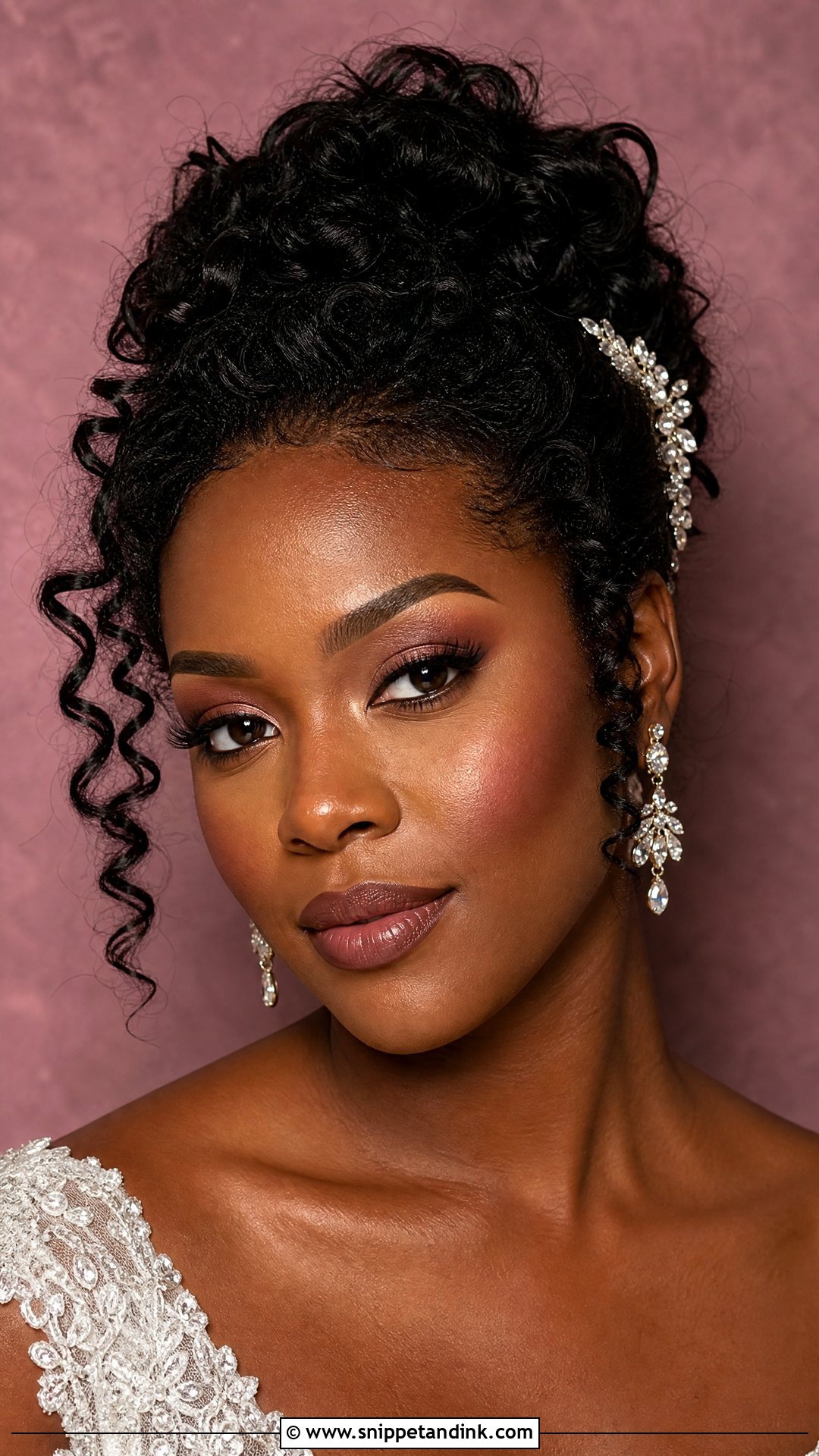 Mauve Bridal Makeup For Brown Skin - Snippet and Ink - 25 Bridal Makeup for Brown Skin Ideas